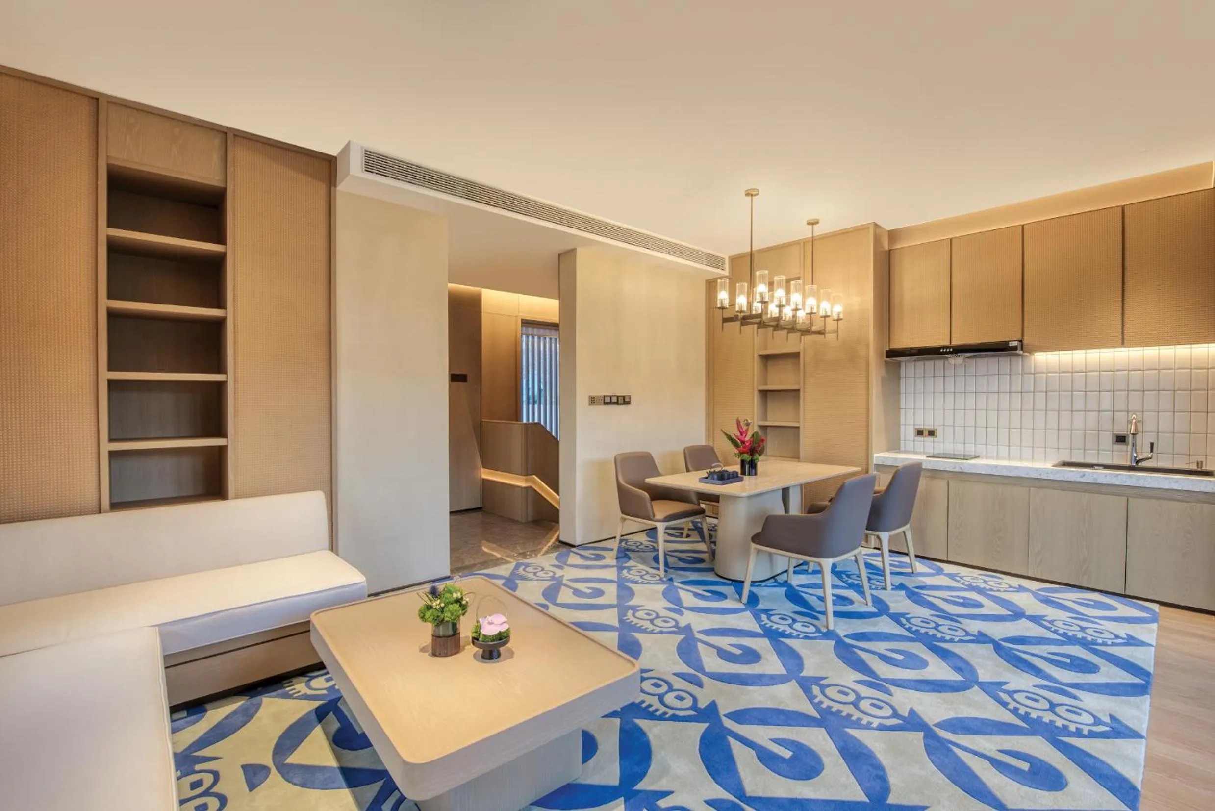 Kitchen or kitchenette in Crowne Plaza Zunhua Hot Spring Town by IHG