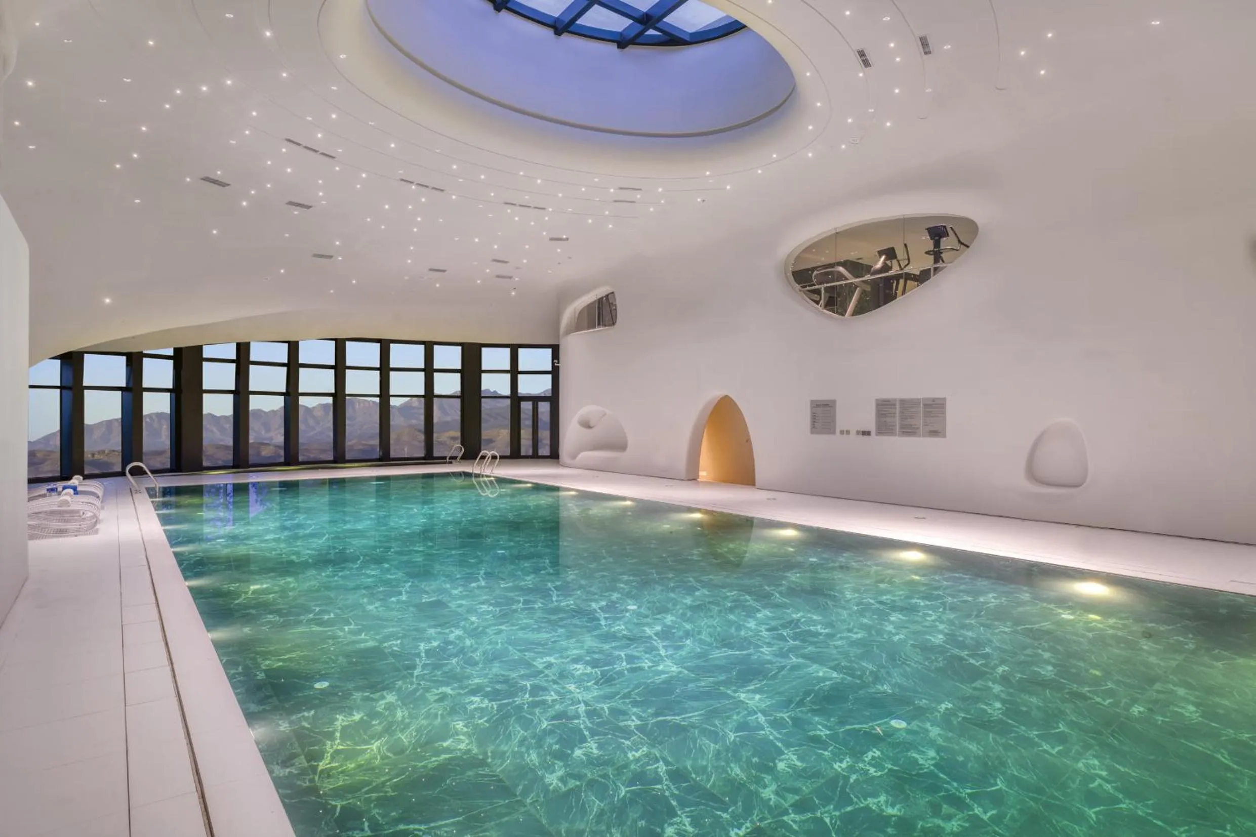 Swimming pool in Crowne Plaza Zunhua Hot Spring Town by IHG