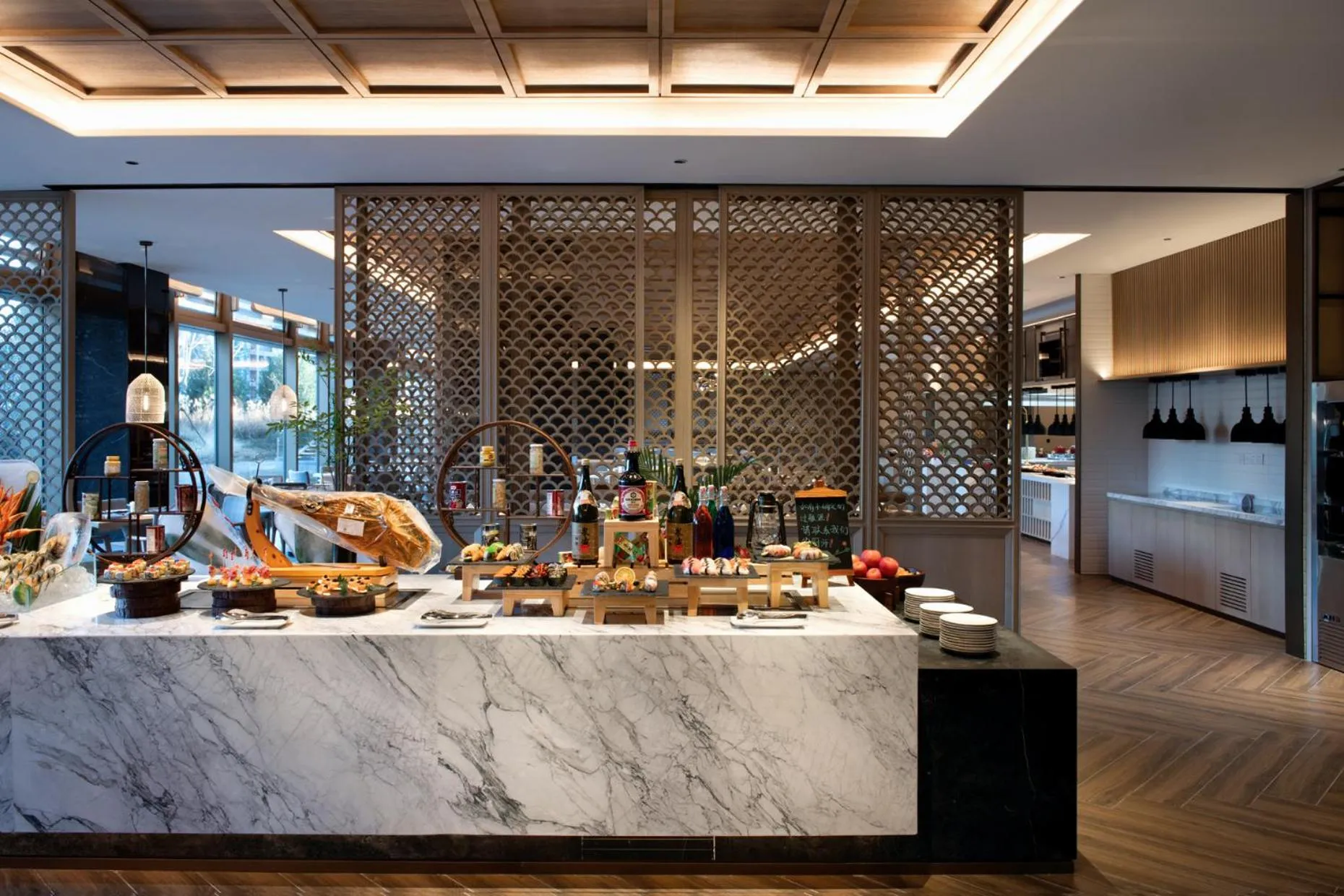 Breakfast in Crowne Plaza Zunhua Hot Spring Town by IHG