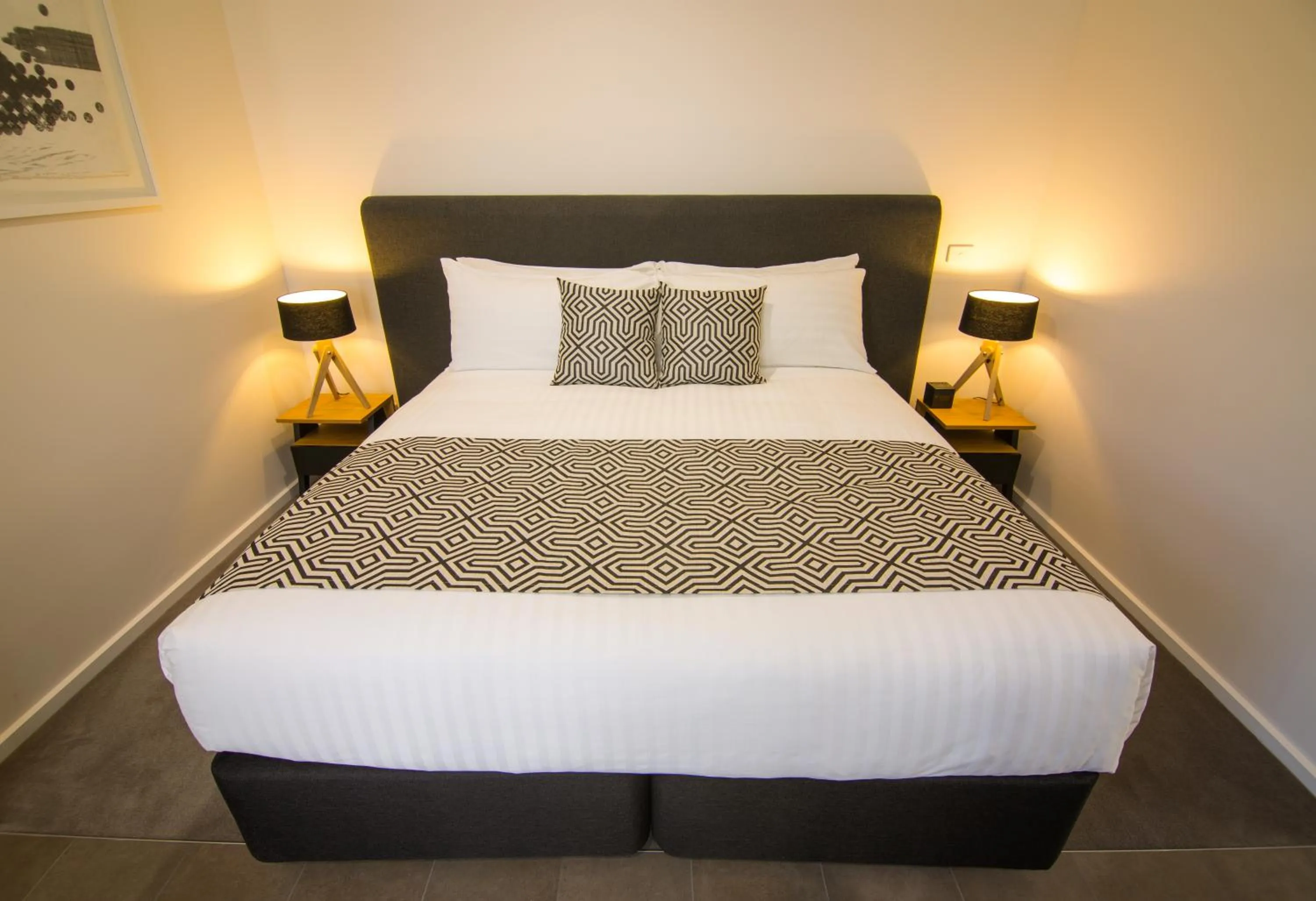Bed in Quality Hotel Mildura Grand