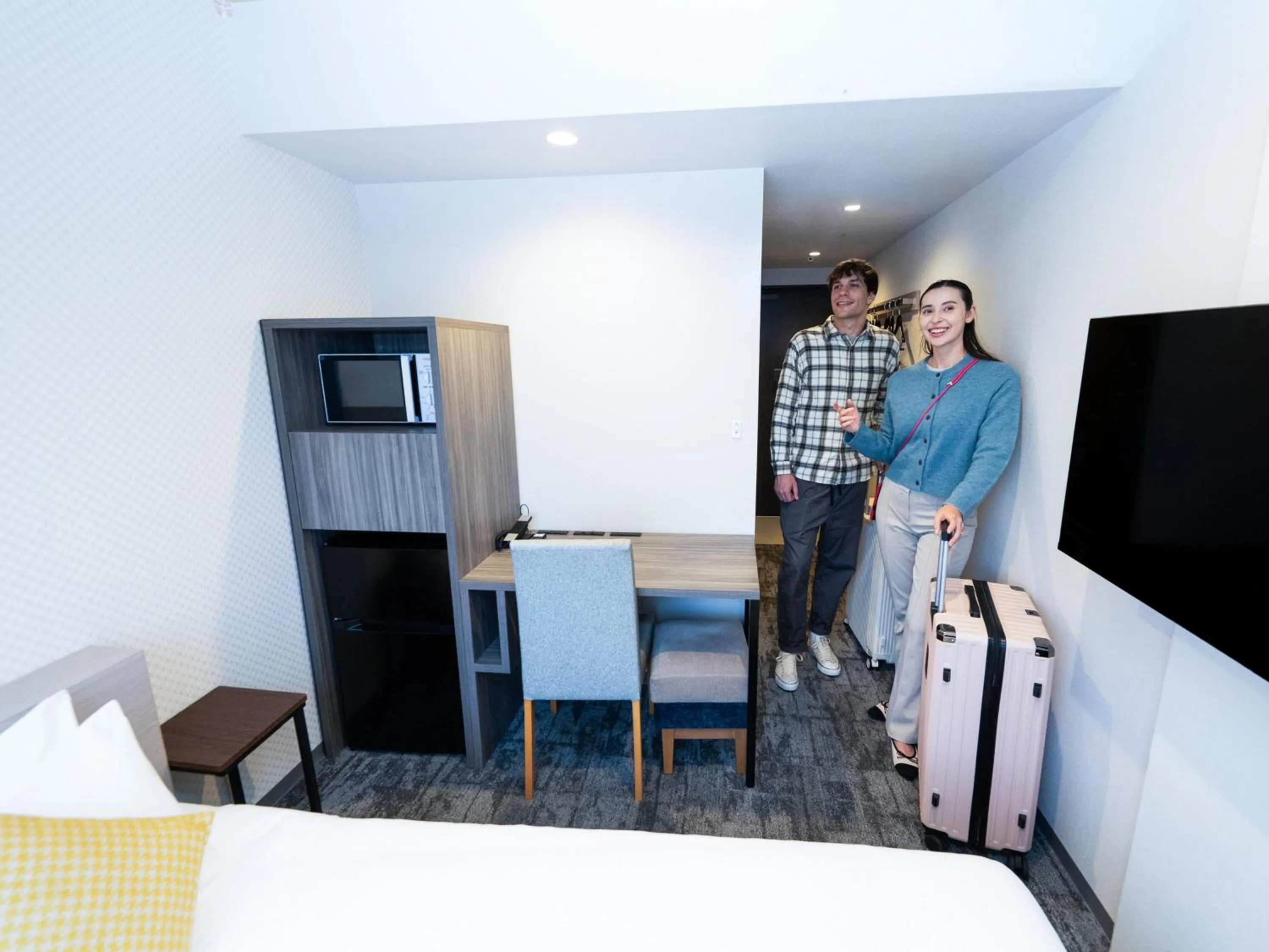 Photo of the whole room, Bed in Tokyu Stay Suidobashi