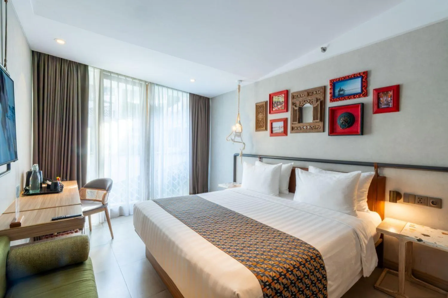 Bed in Episode Kuta Bali