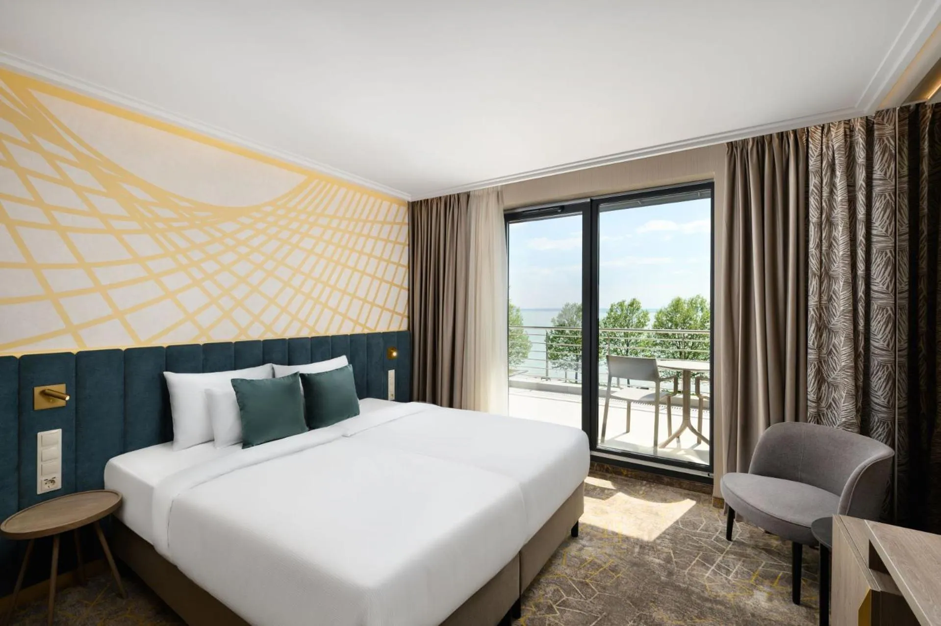 Bed in Kenese Bay Garden Resort & Conference