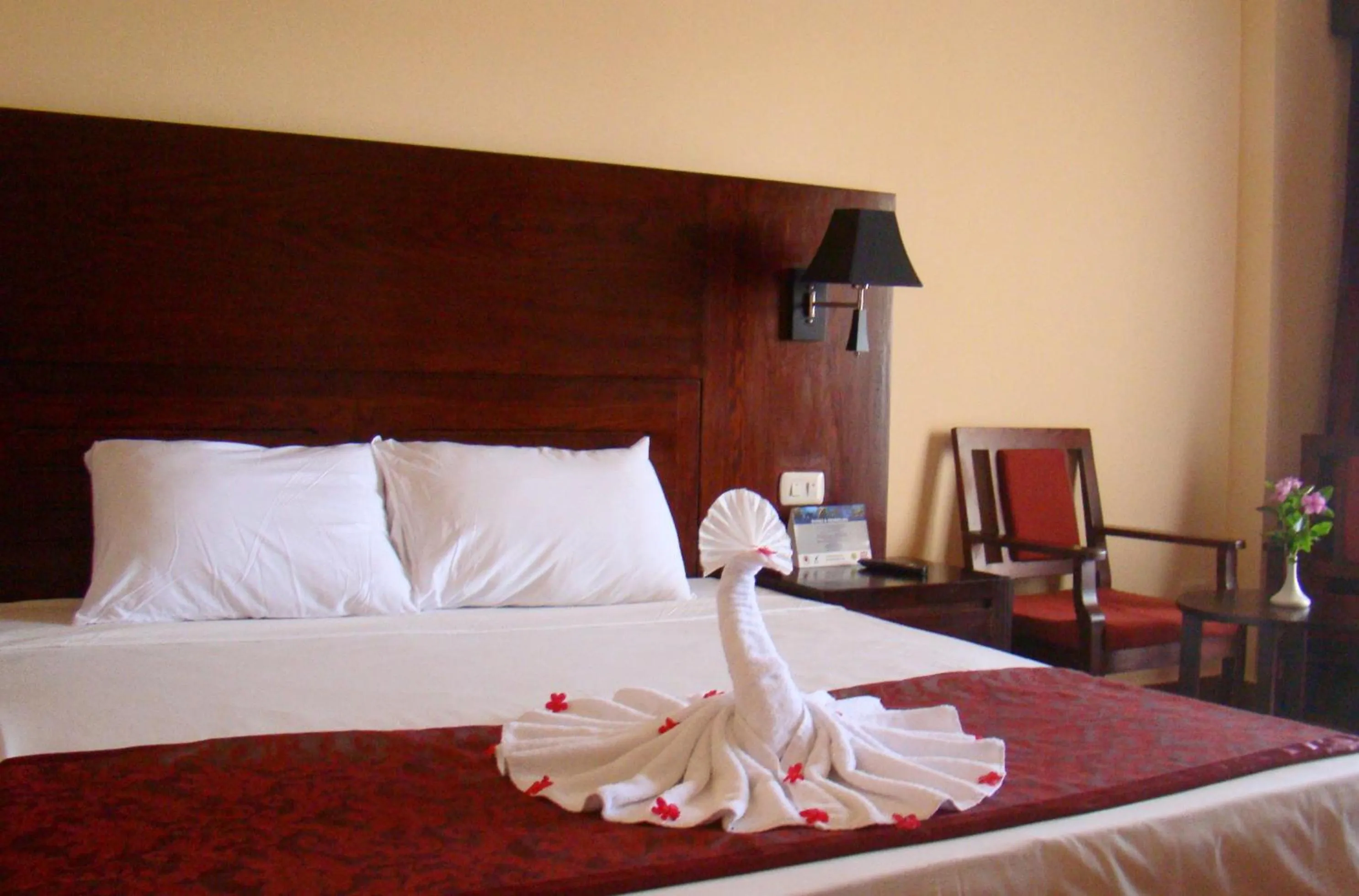 Bed in Royal Brayka Beach Resort