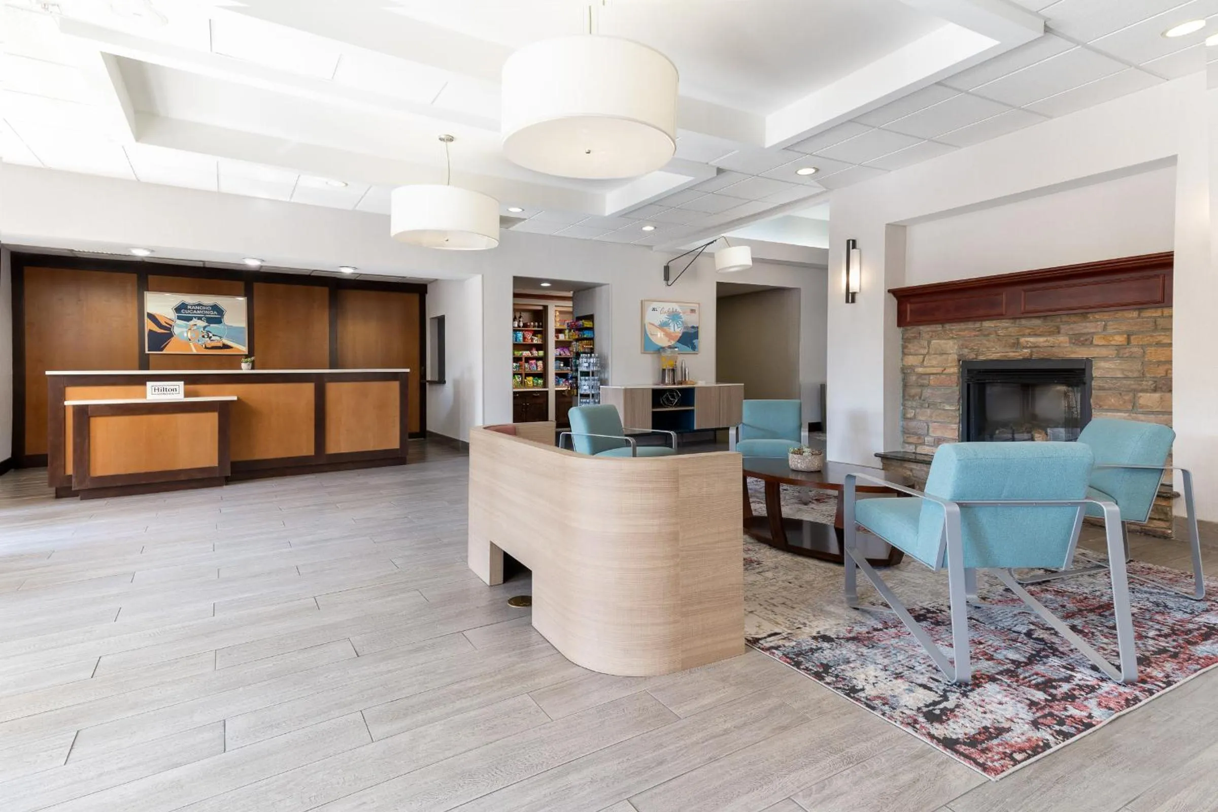 Lobby or reception in Homewood Suites by Hilton Ontario Rancho Cucamonga