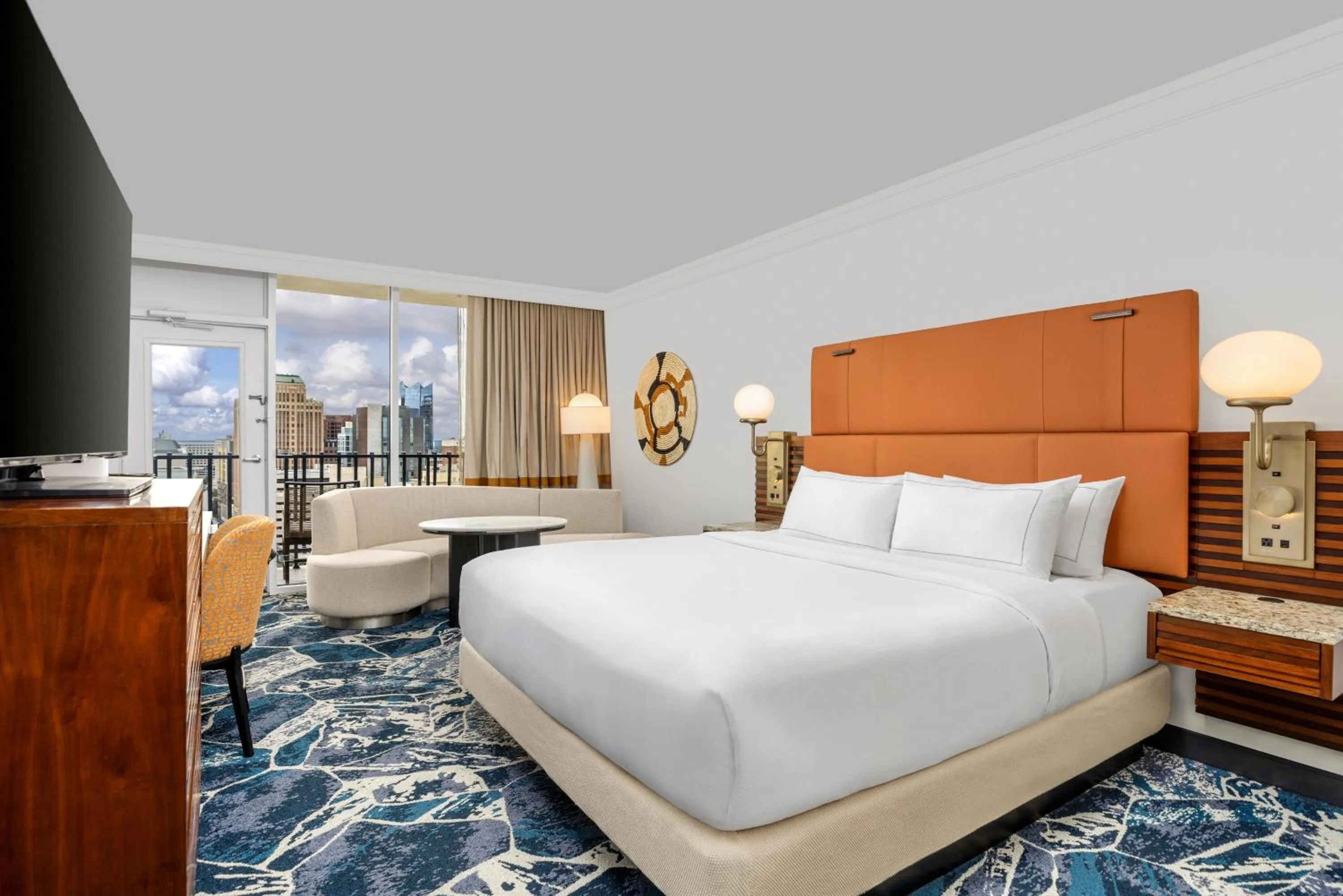 Bedroom, Bed in Hilton Palacio del Rio