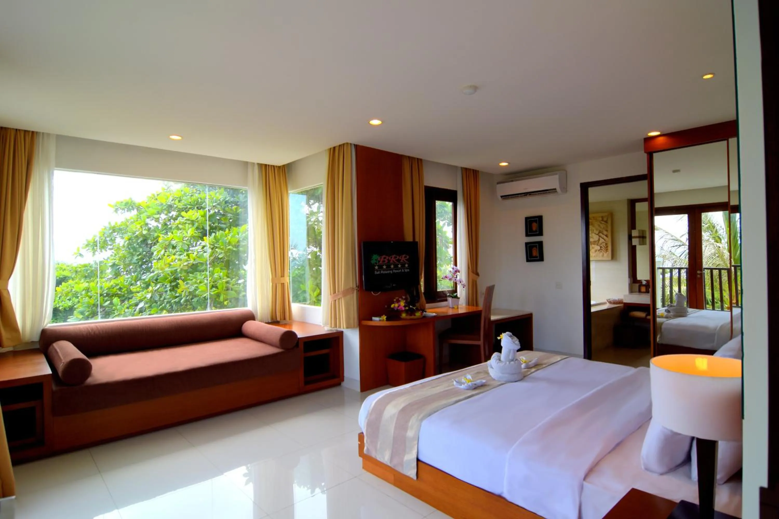 Sea view, Bed in Bali Relaxing Resort and Spa