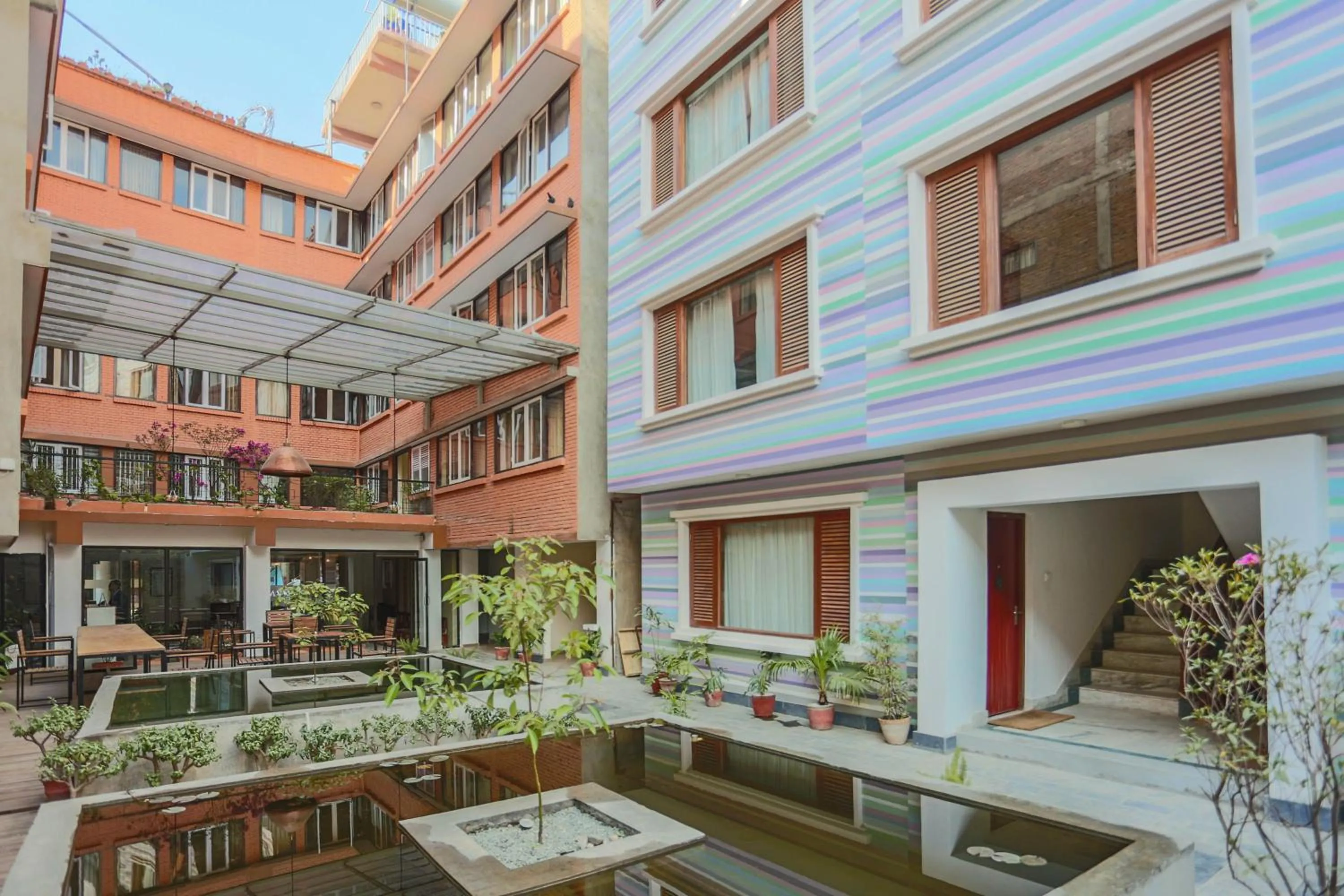 Garden in Potala Guest House