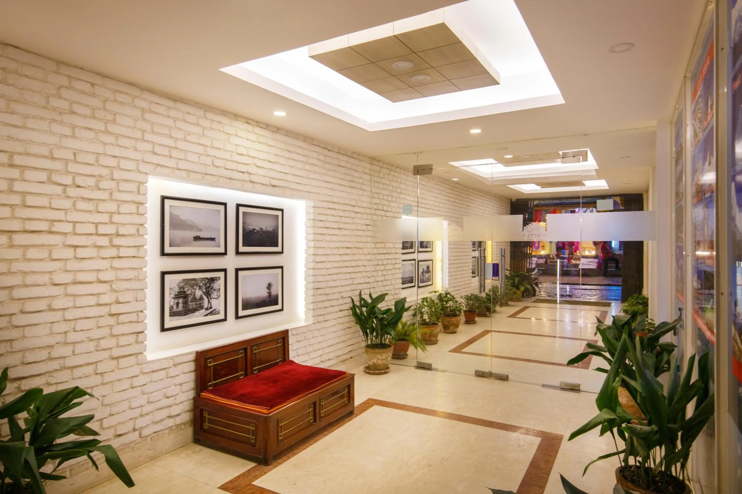 Lobby or reception in Potala Guest House