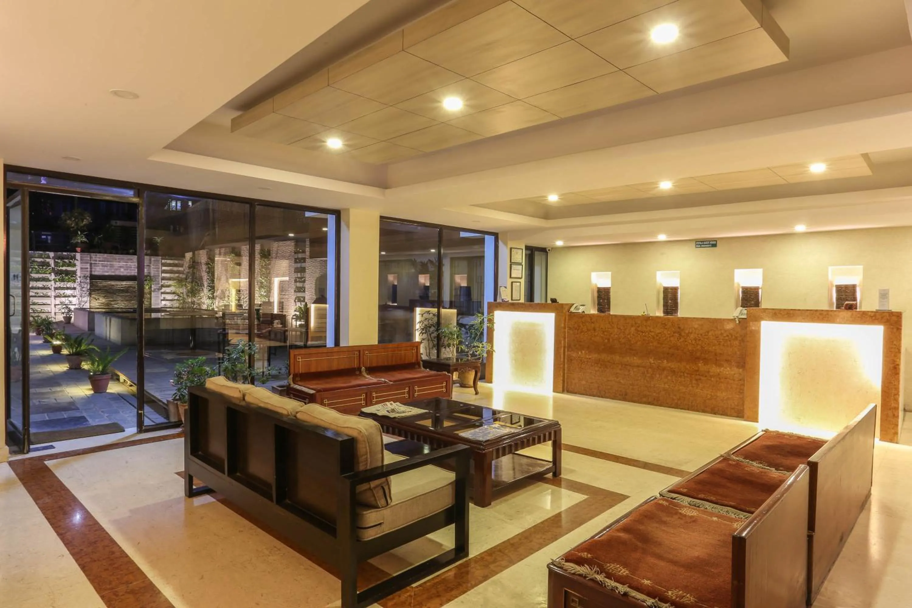 Lobby or reception in Potala Guest House