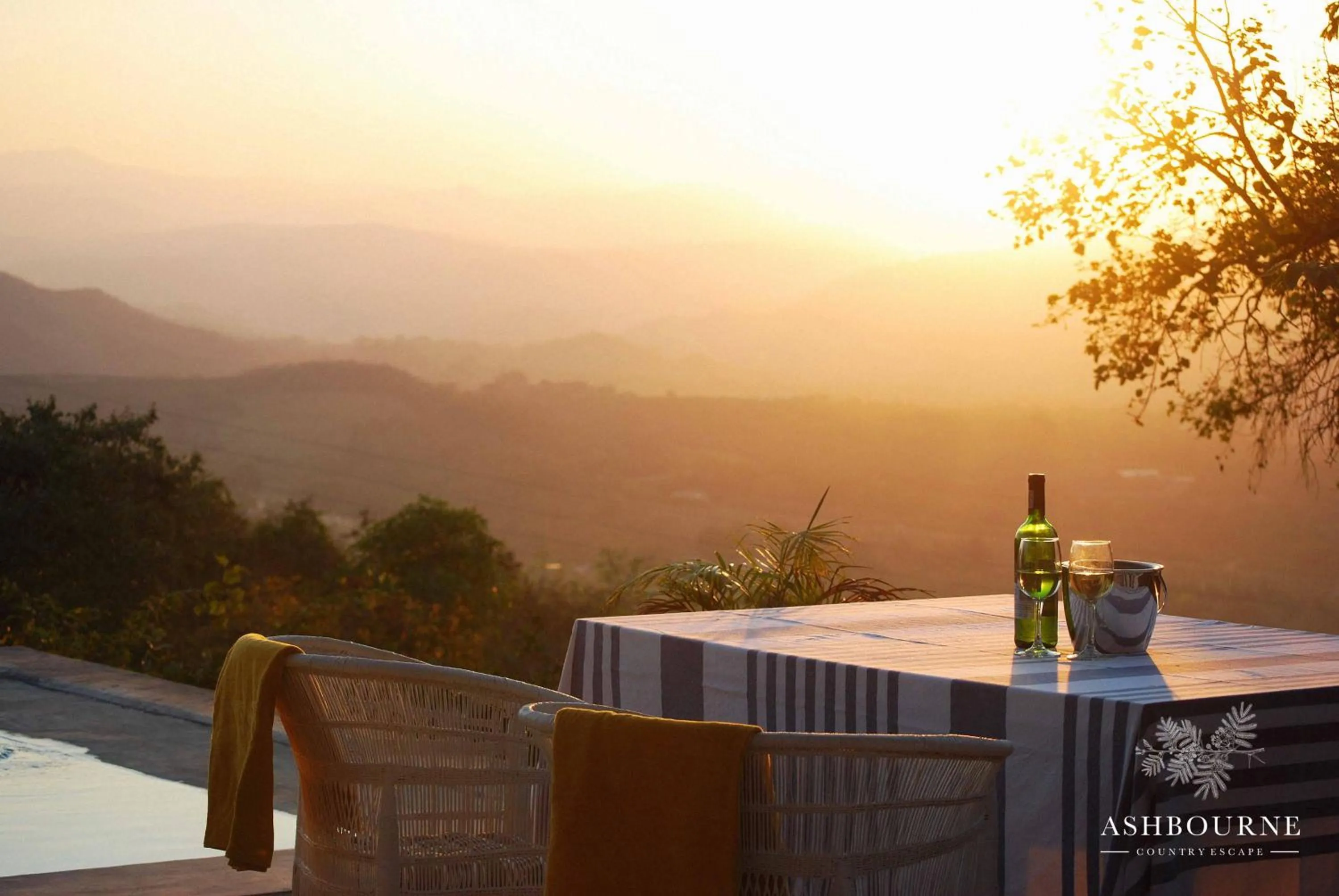 Patio in Ashbourne Country Escape Hazyview