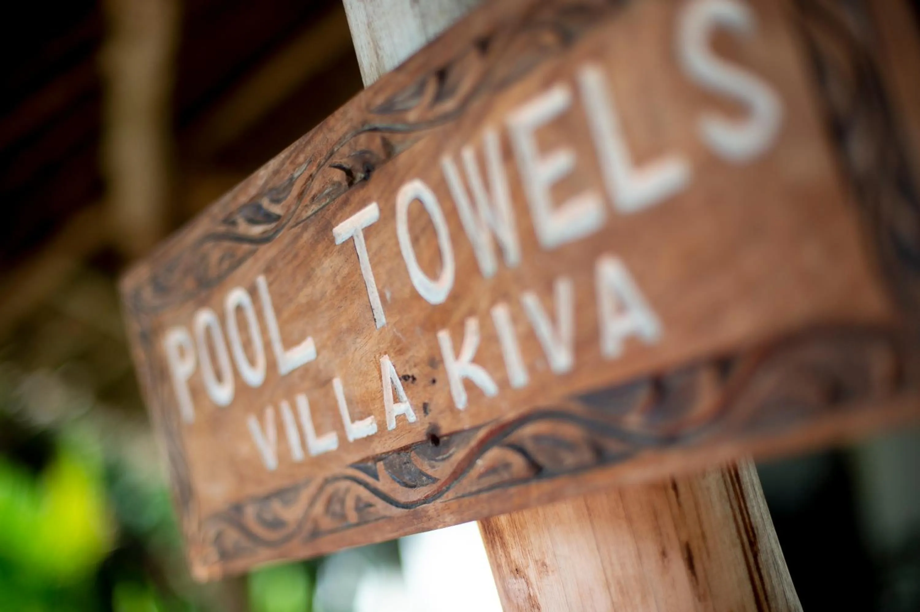 Decorative detail in Villa Kiva Boutique Hotel