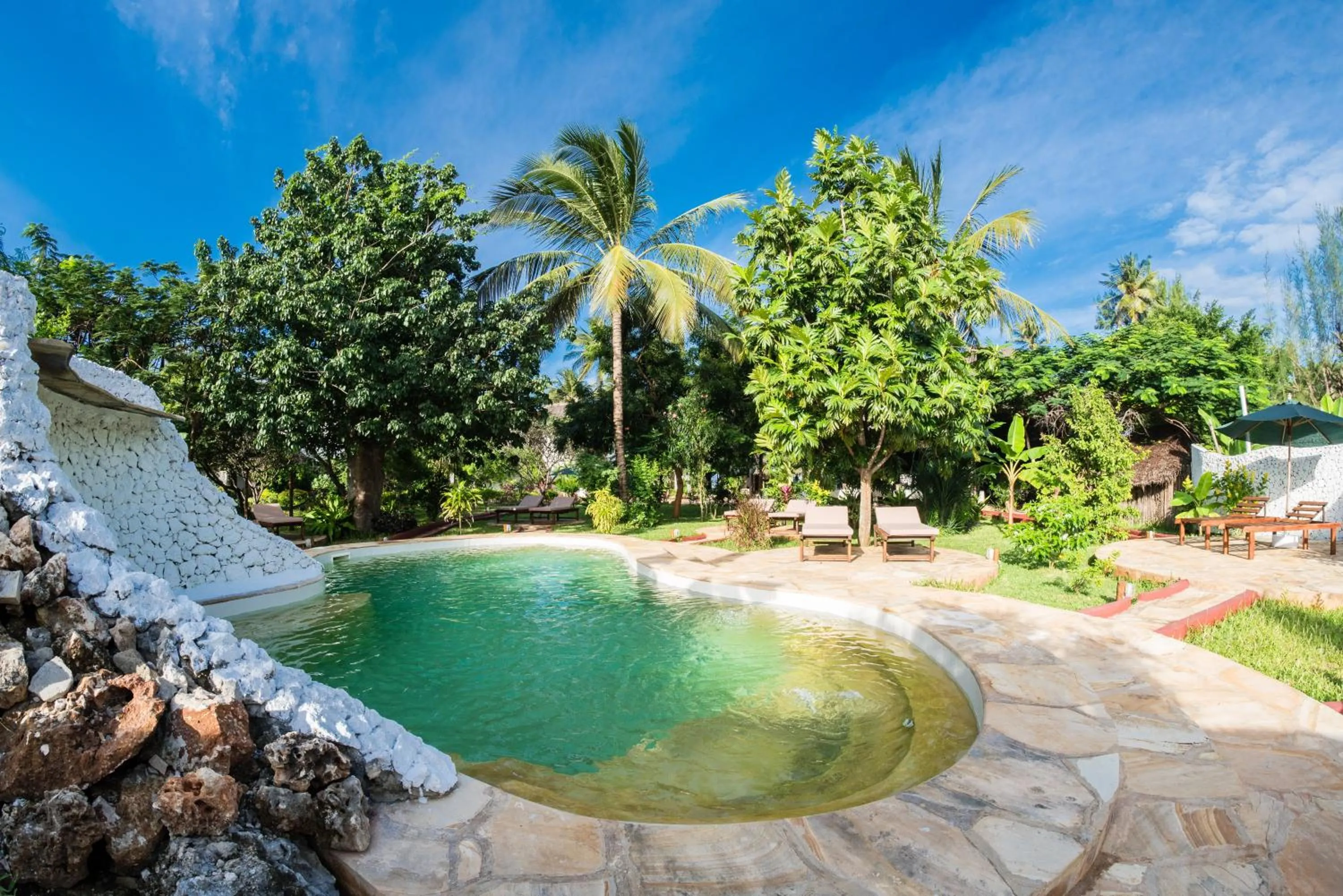 Pool view in Villa Kiva Boutique Hotel