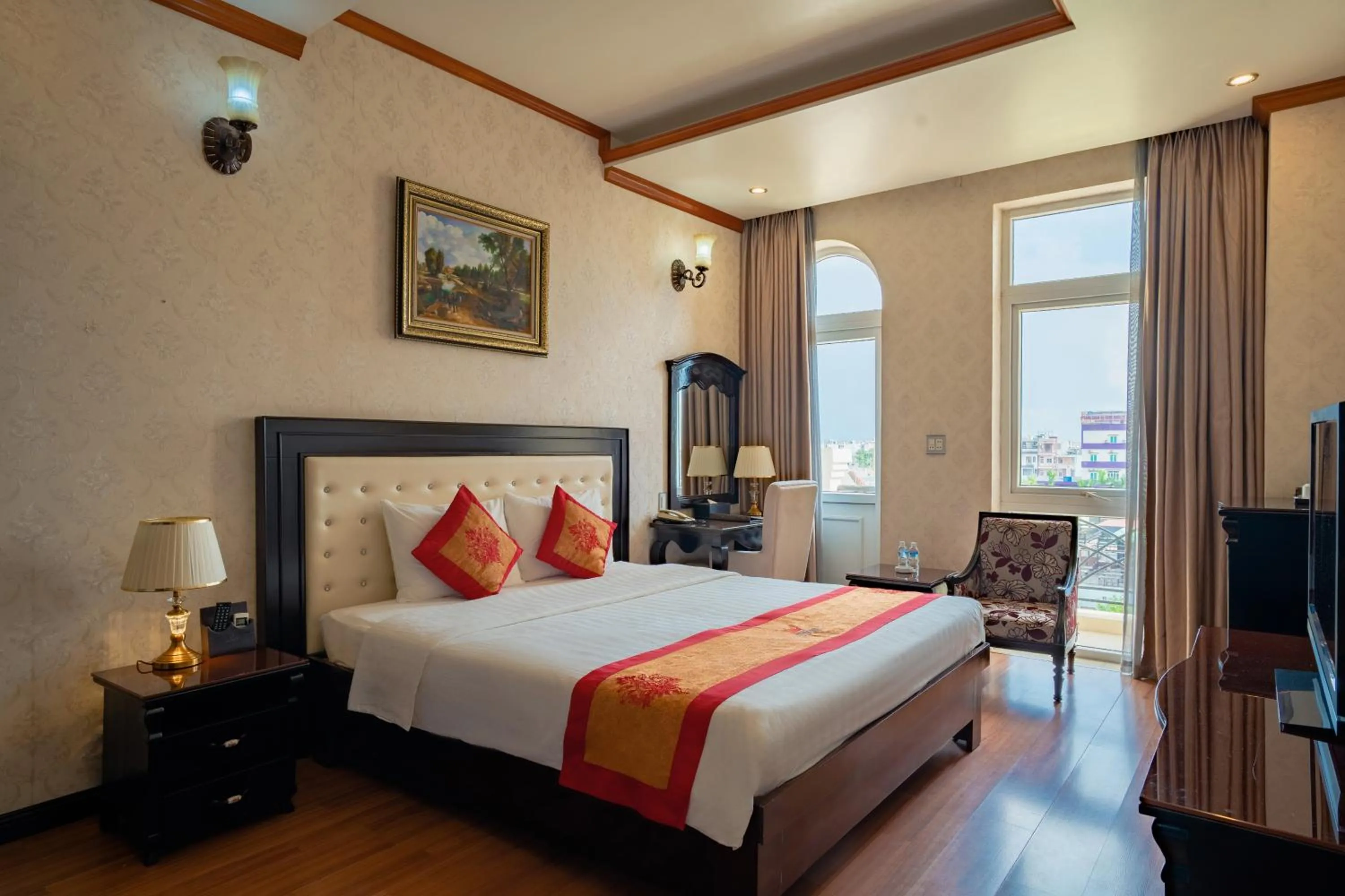 Bedroom, Bed in Phuong Anh Hotel 1 Hai Duong