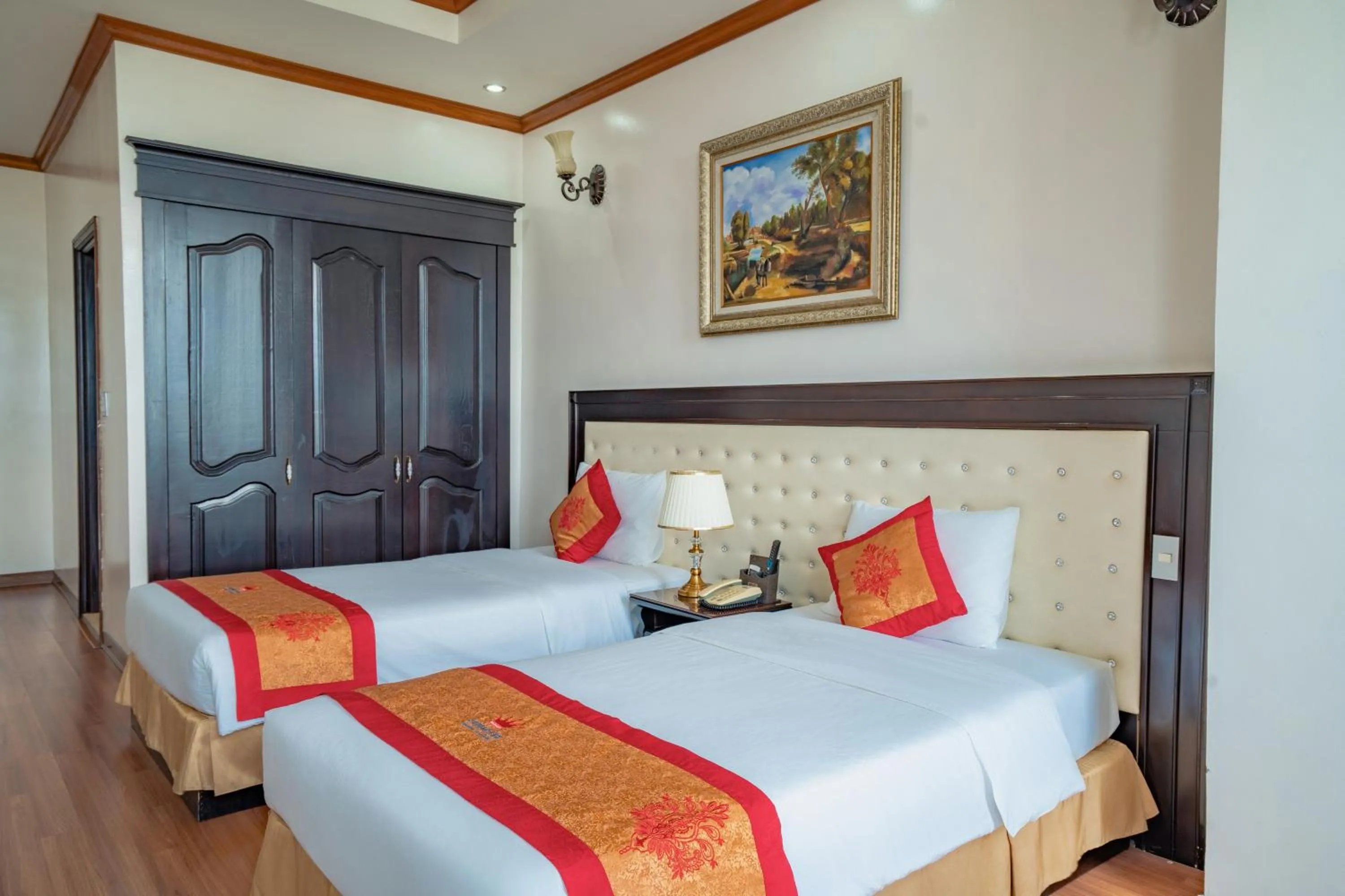 Bedroom, Bed in Phuong Anh Hotel 1 Hai Duong