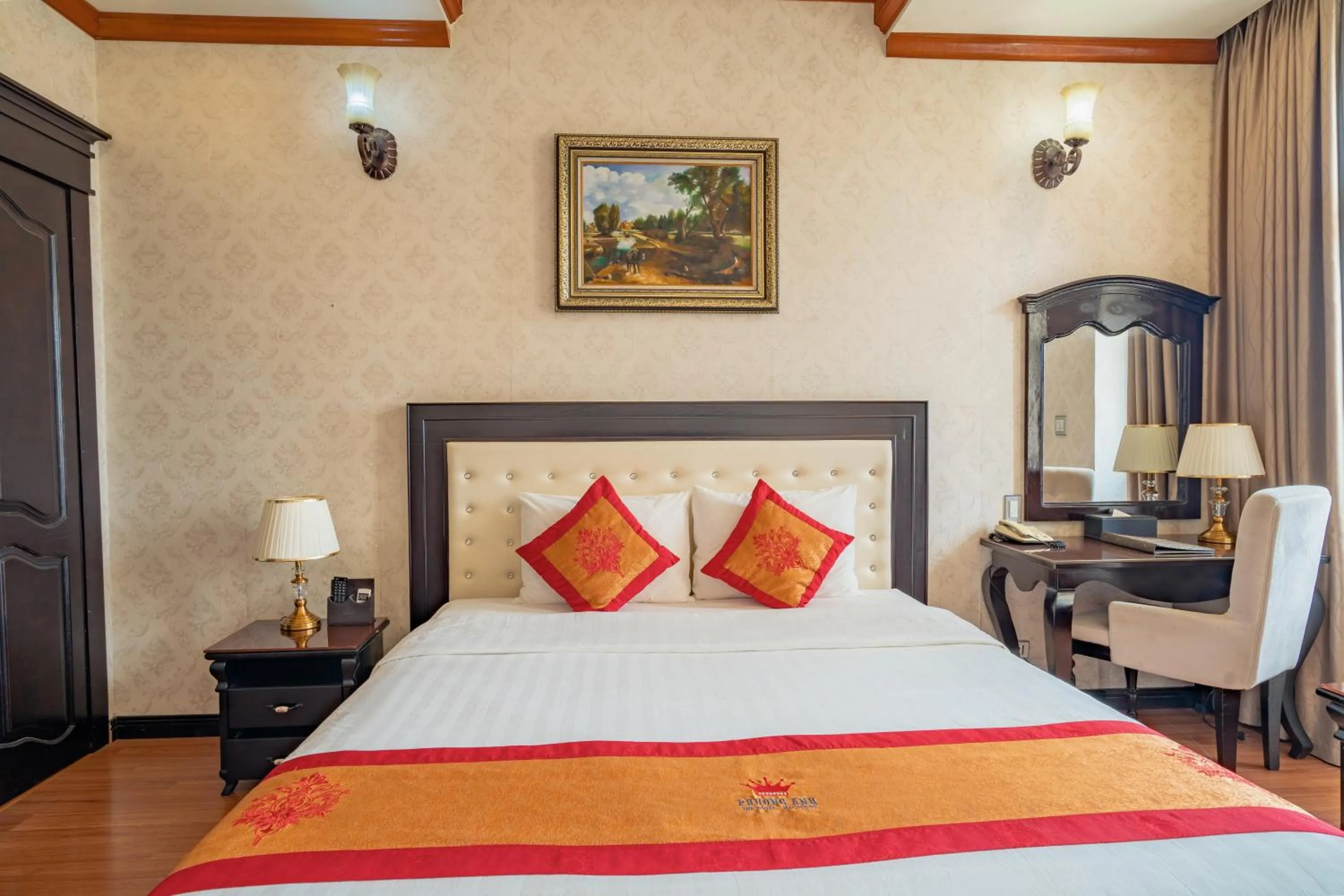 Bedroom, Bed in Phuong Anh Hotel 1 Hai Duong