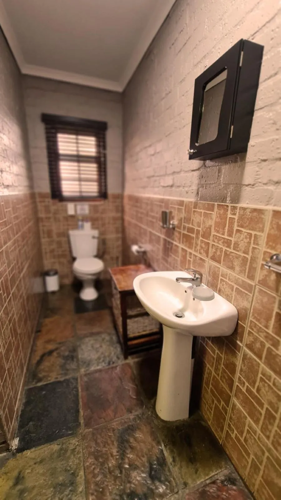 Bathroom in Klein Bosveld Guest House