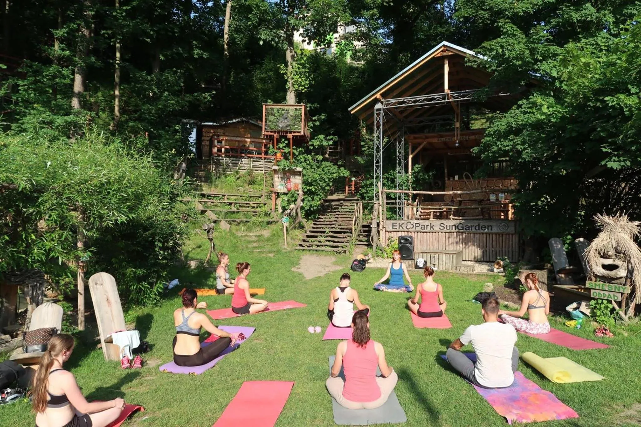 Garden in Apartmá SunGarden Liberec