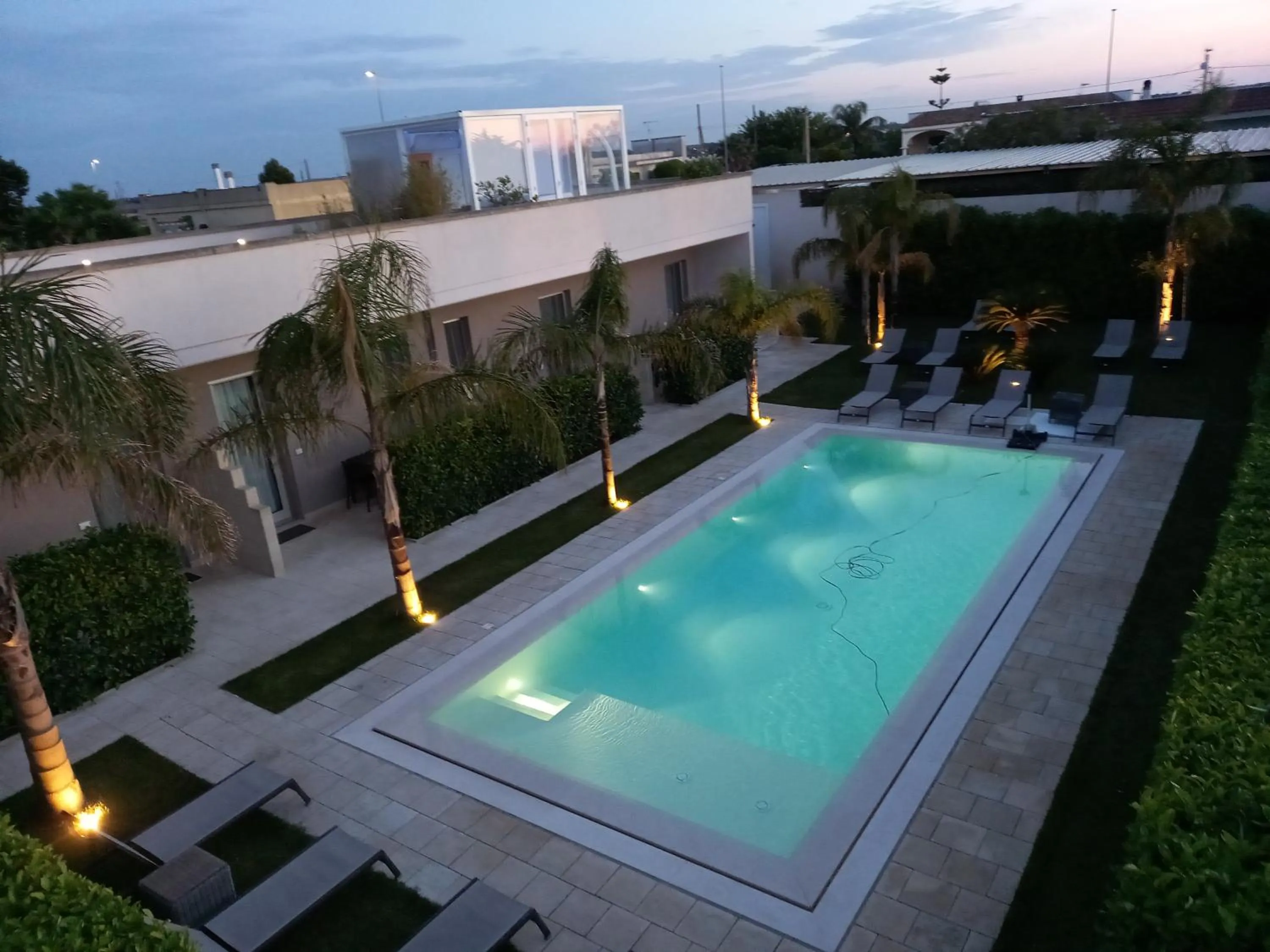 Pool view in Le Murge Del Salento Hotel b&b Depandance