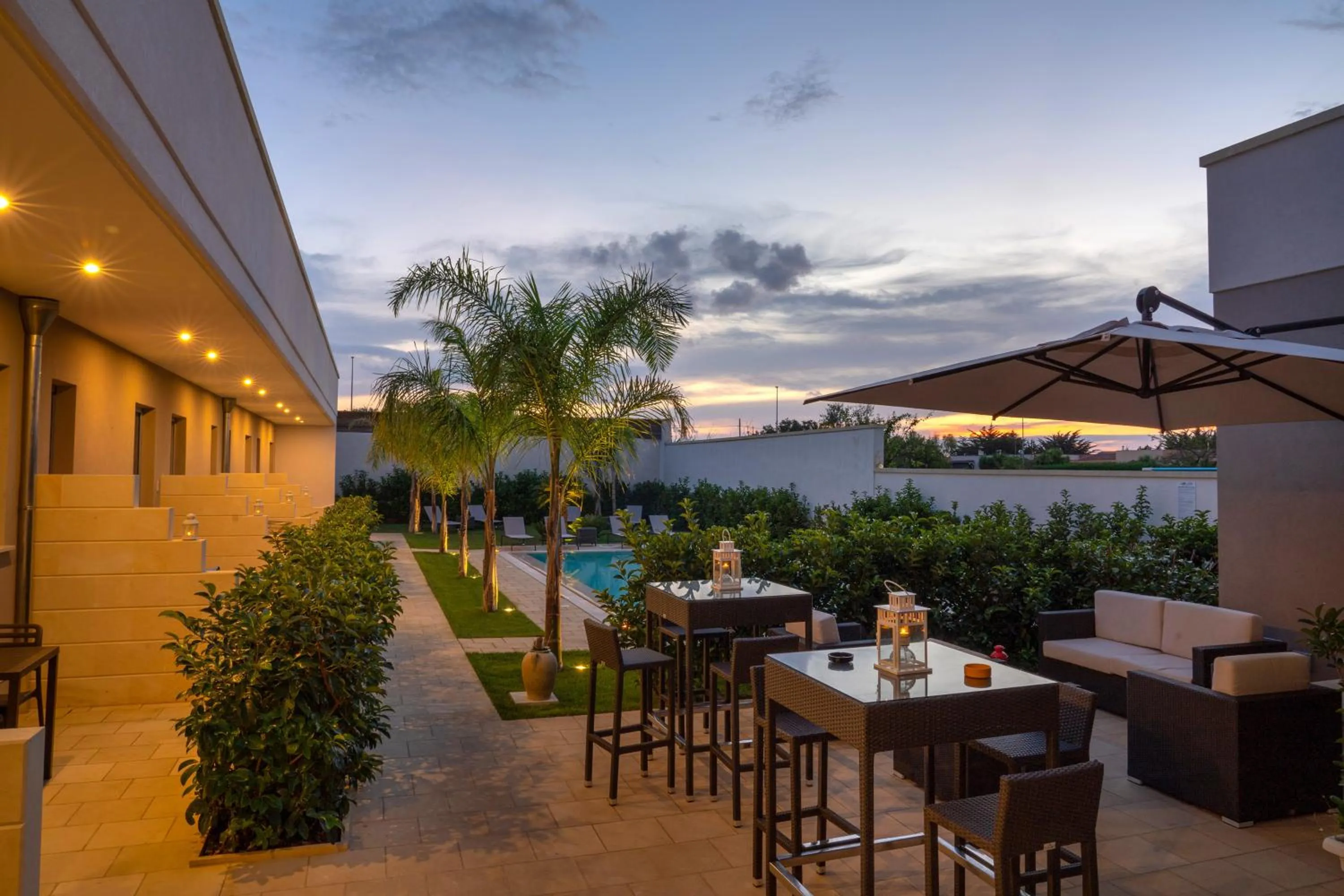 Pool view in Le Murge Del Salento Hotel b&b Depandance
