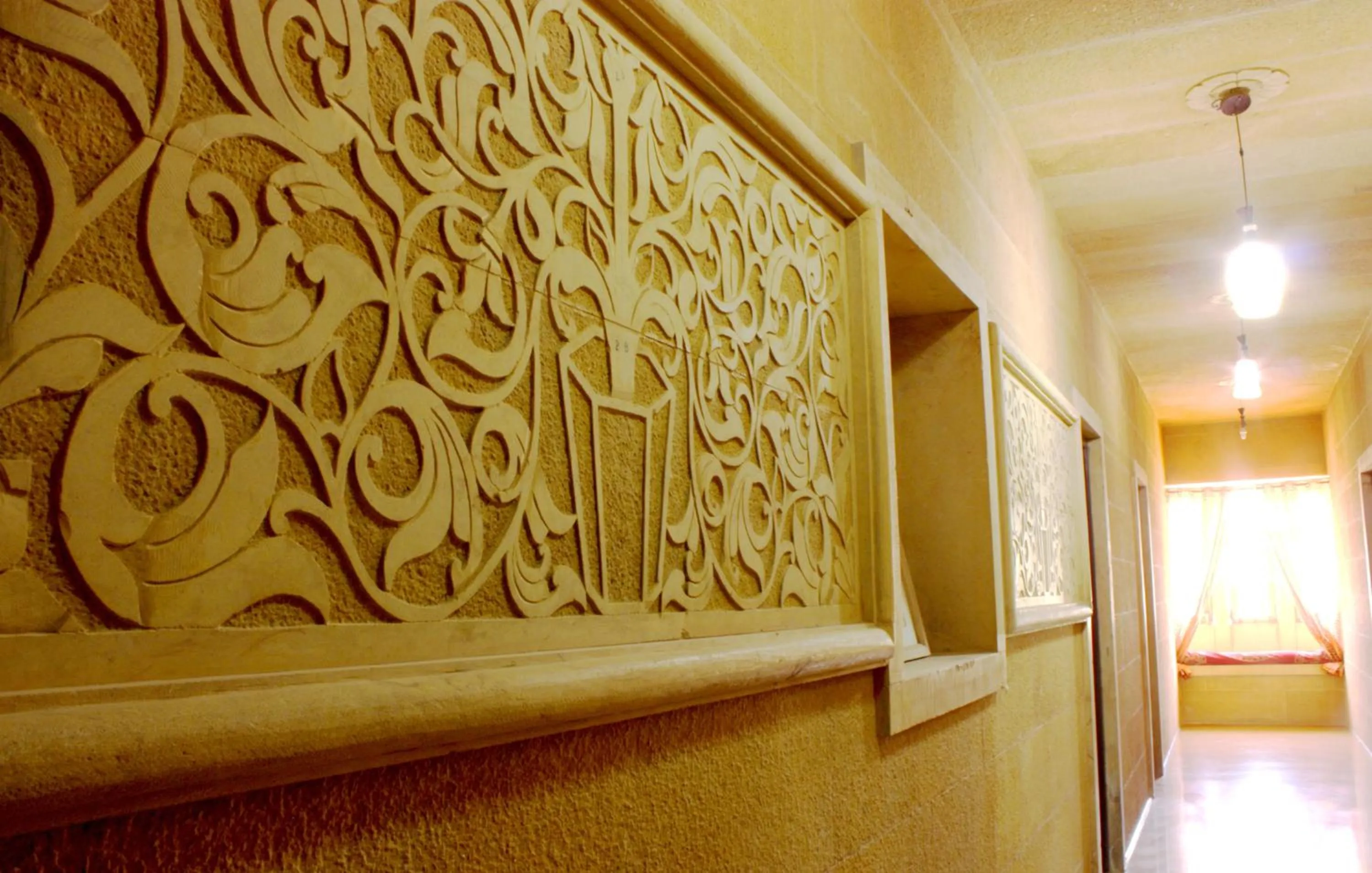 Decorative detail, Seating Area in Hotel Sanjay Villas