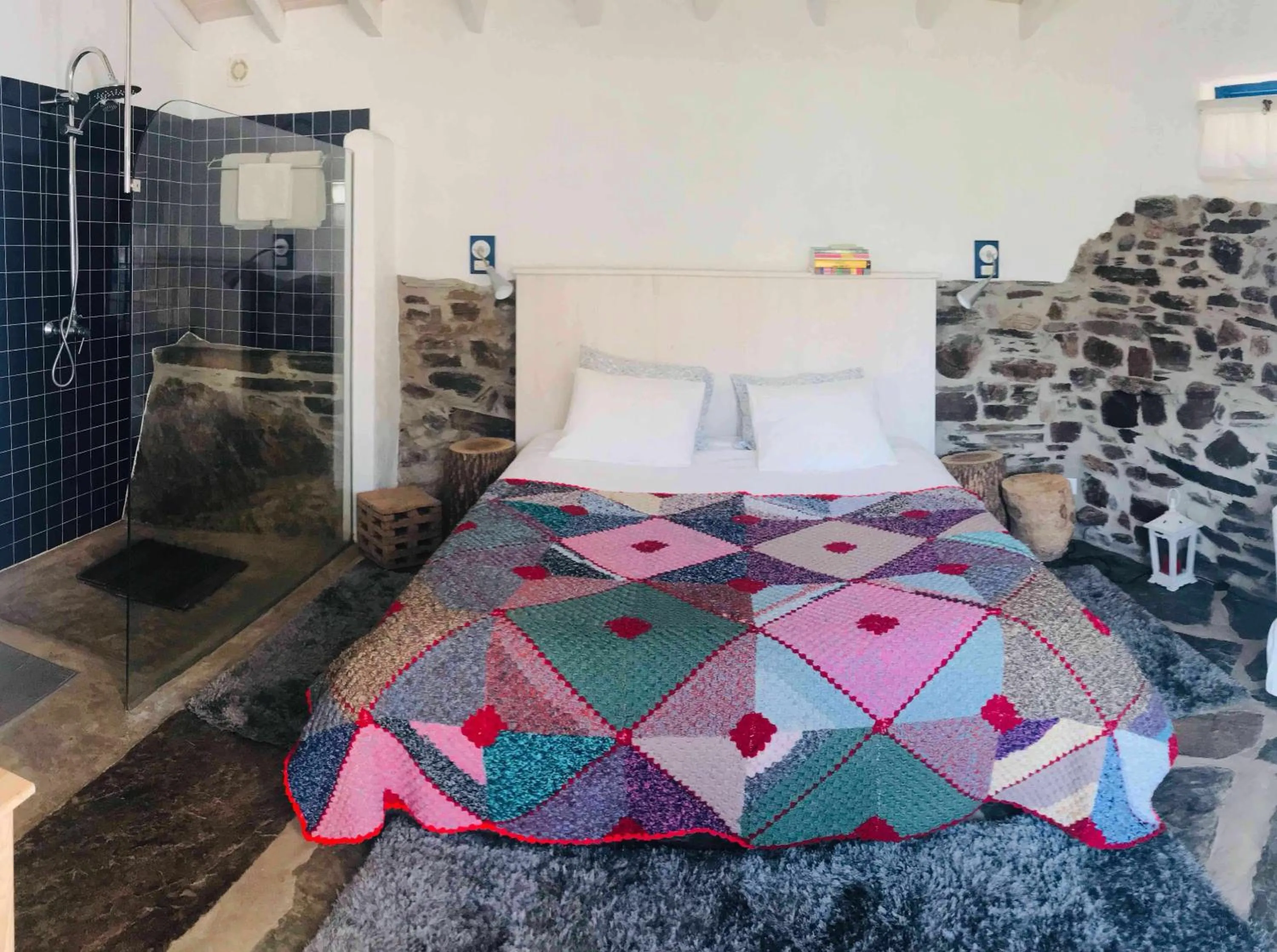 Double Room with Pool View in Moinho do Maneio