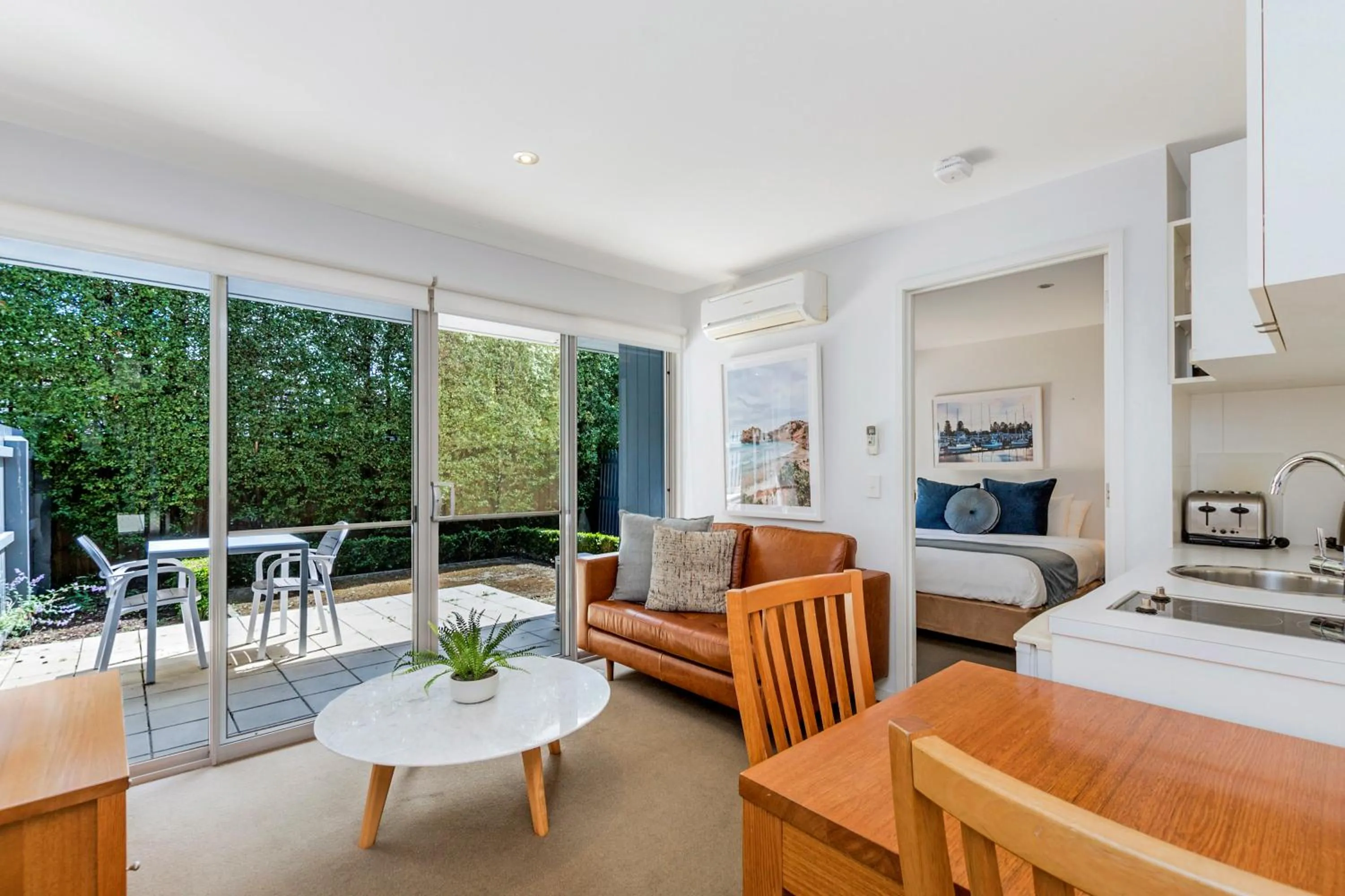 Living room in The Victoria Apartments