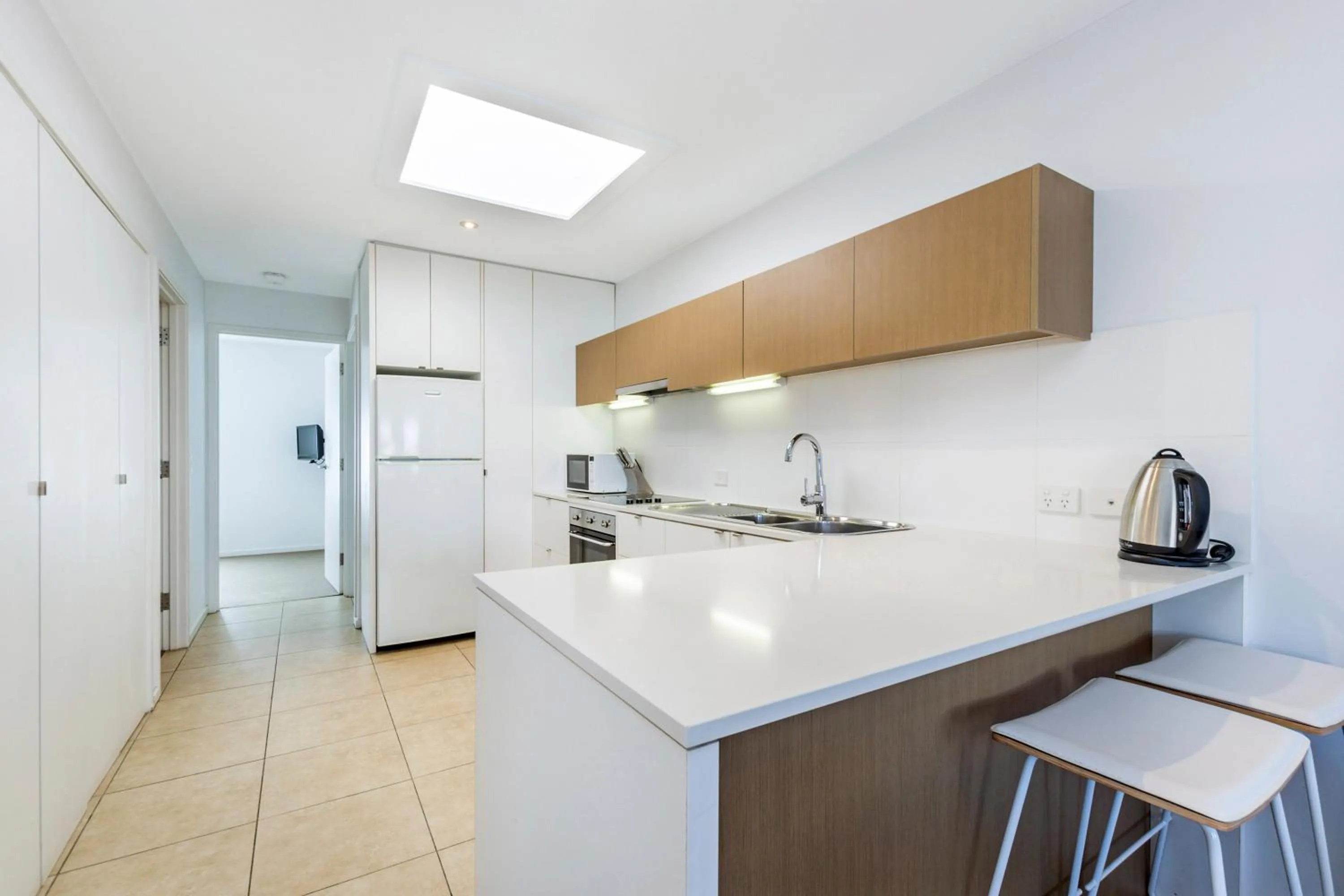 Kitchen or kitchenette in The Victoria Apartments