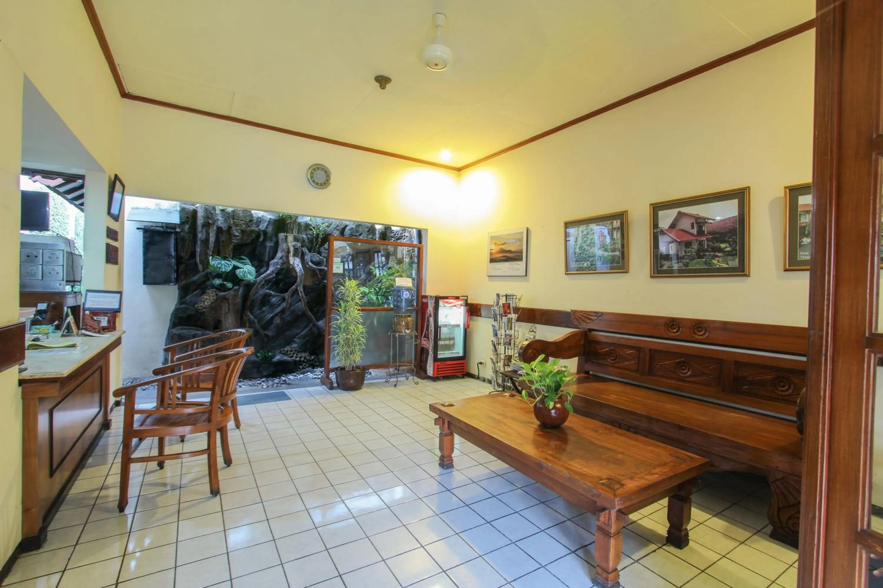 Lobby or reception in Delta Homestay