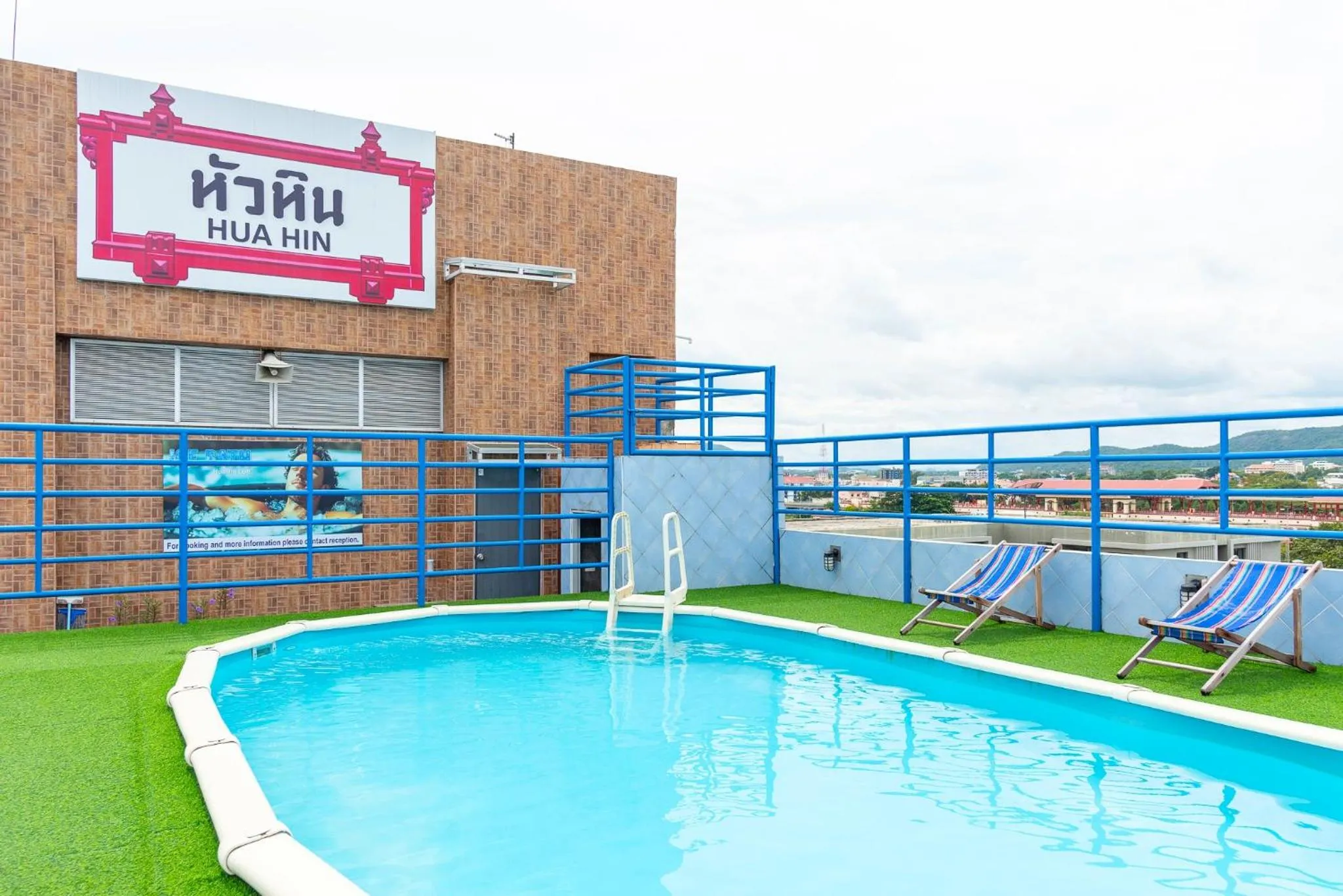 Pool view in Hua Hin Loft