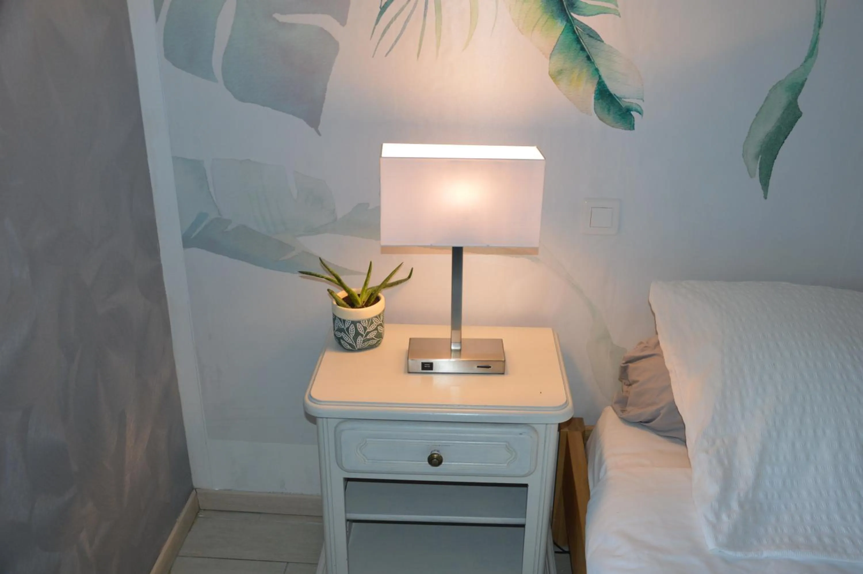 Bed in Chambres et table d'hôtes La Trottelée