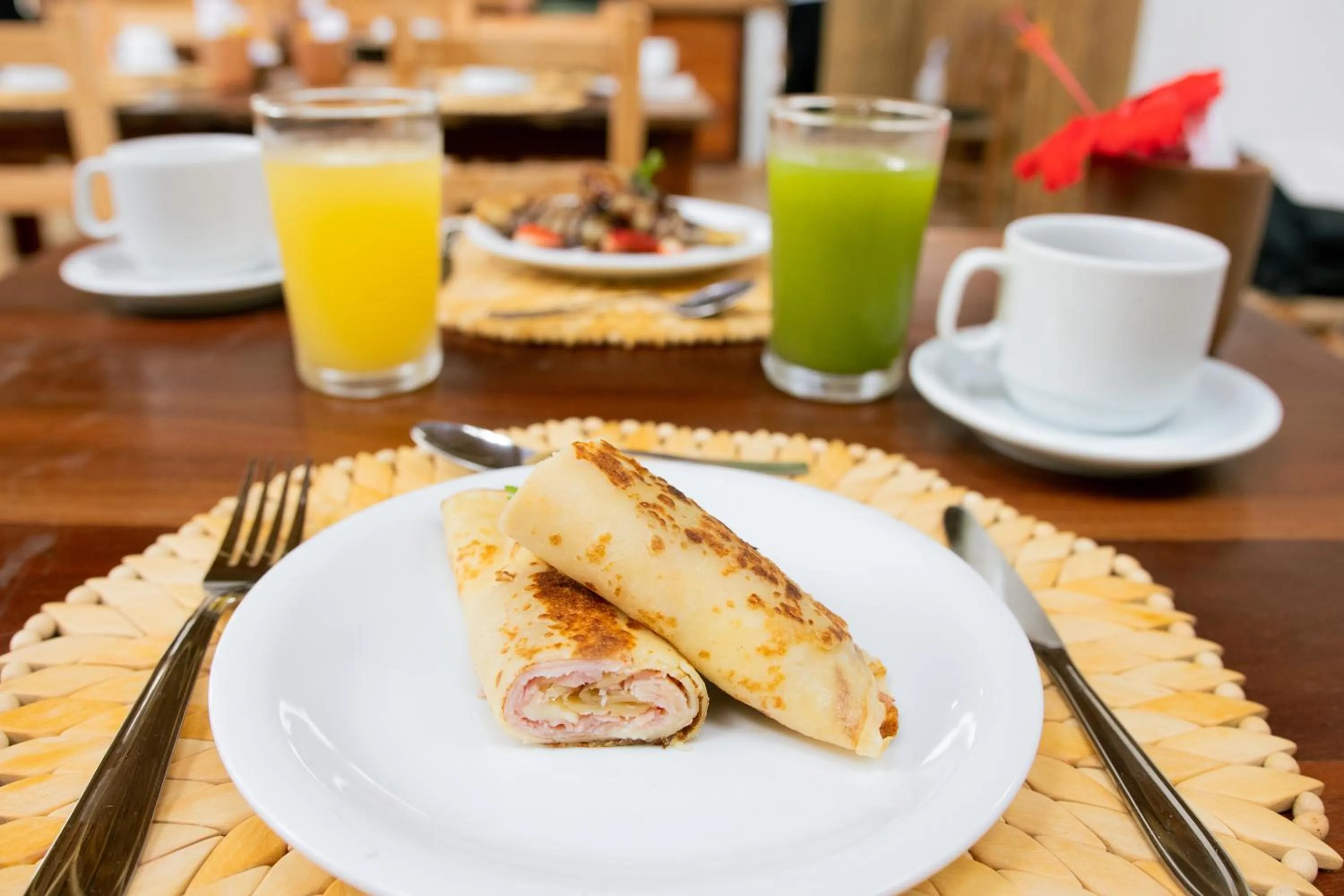 Food and drinks in CasaLô Hotel