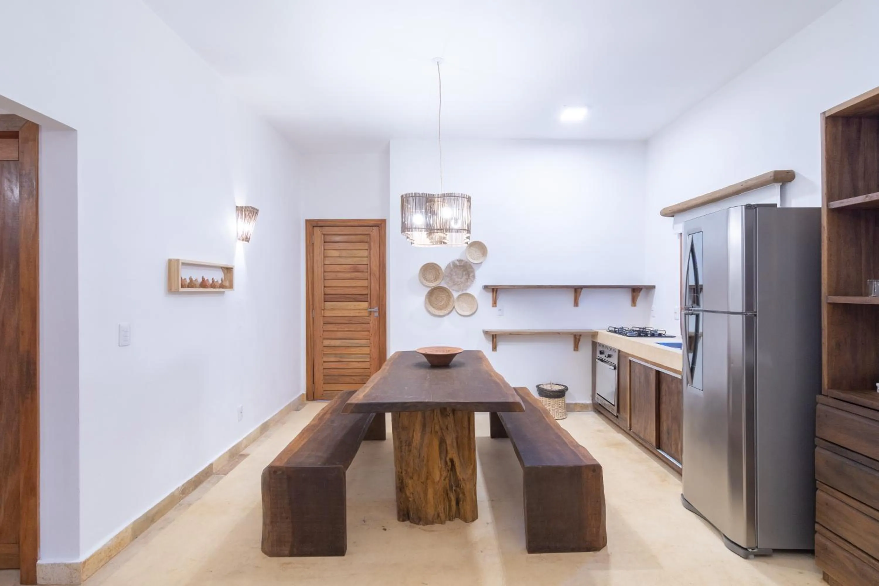 Kitchen or kitchenette in CasaLô Hotel
