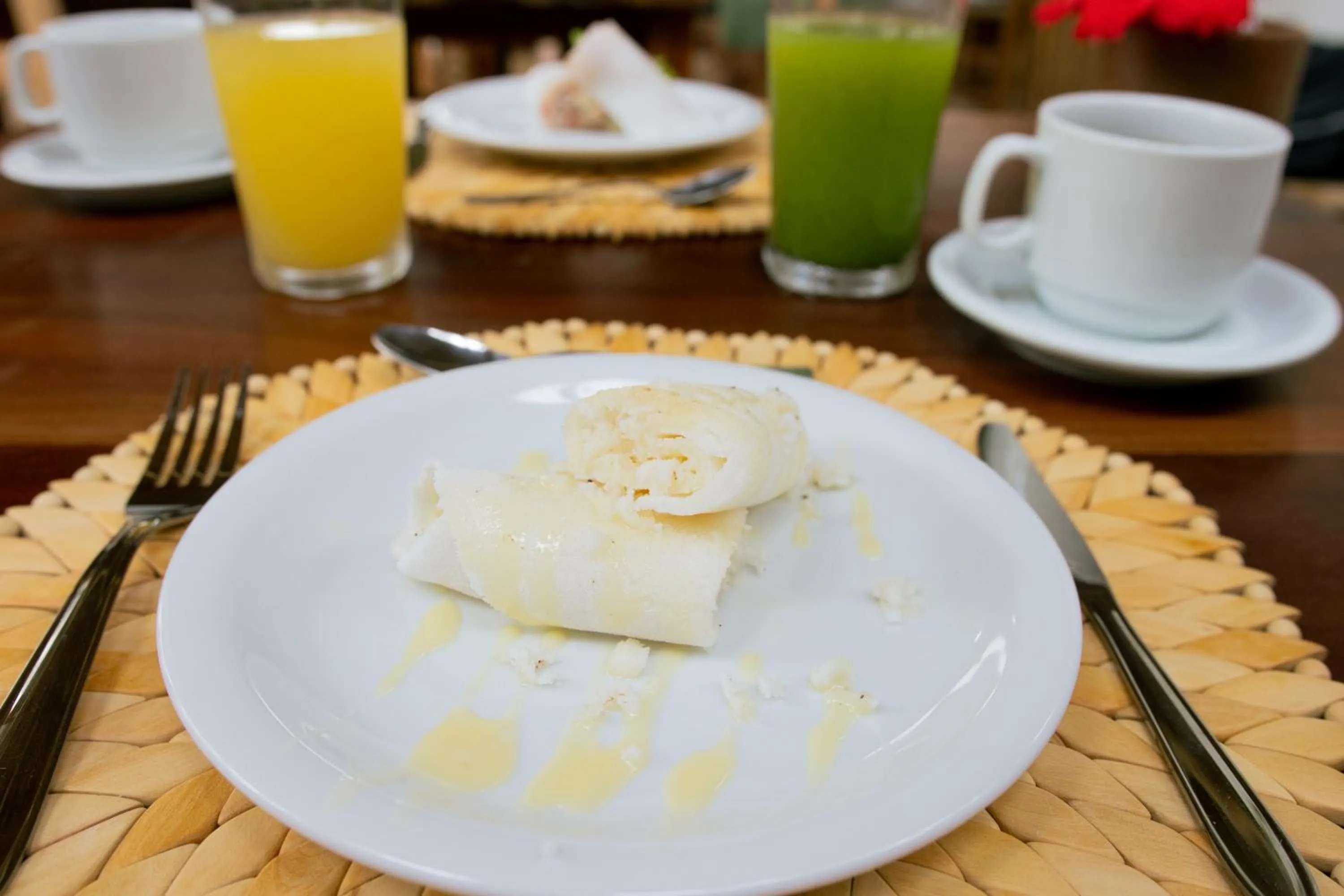 Food and drinks in CasaLô Hotel
