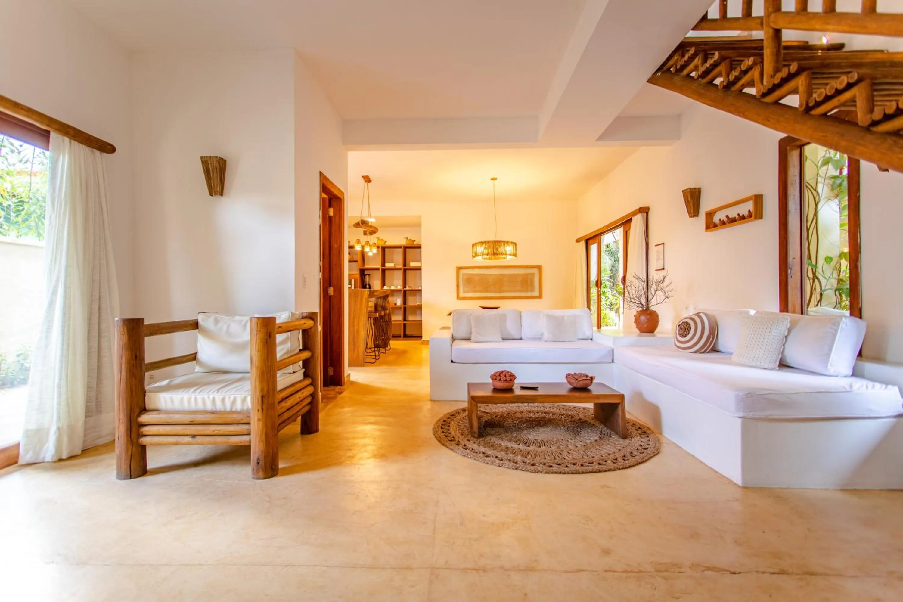 Living room, Bed in CasaLô Hotel