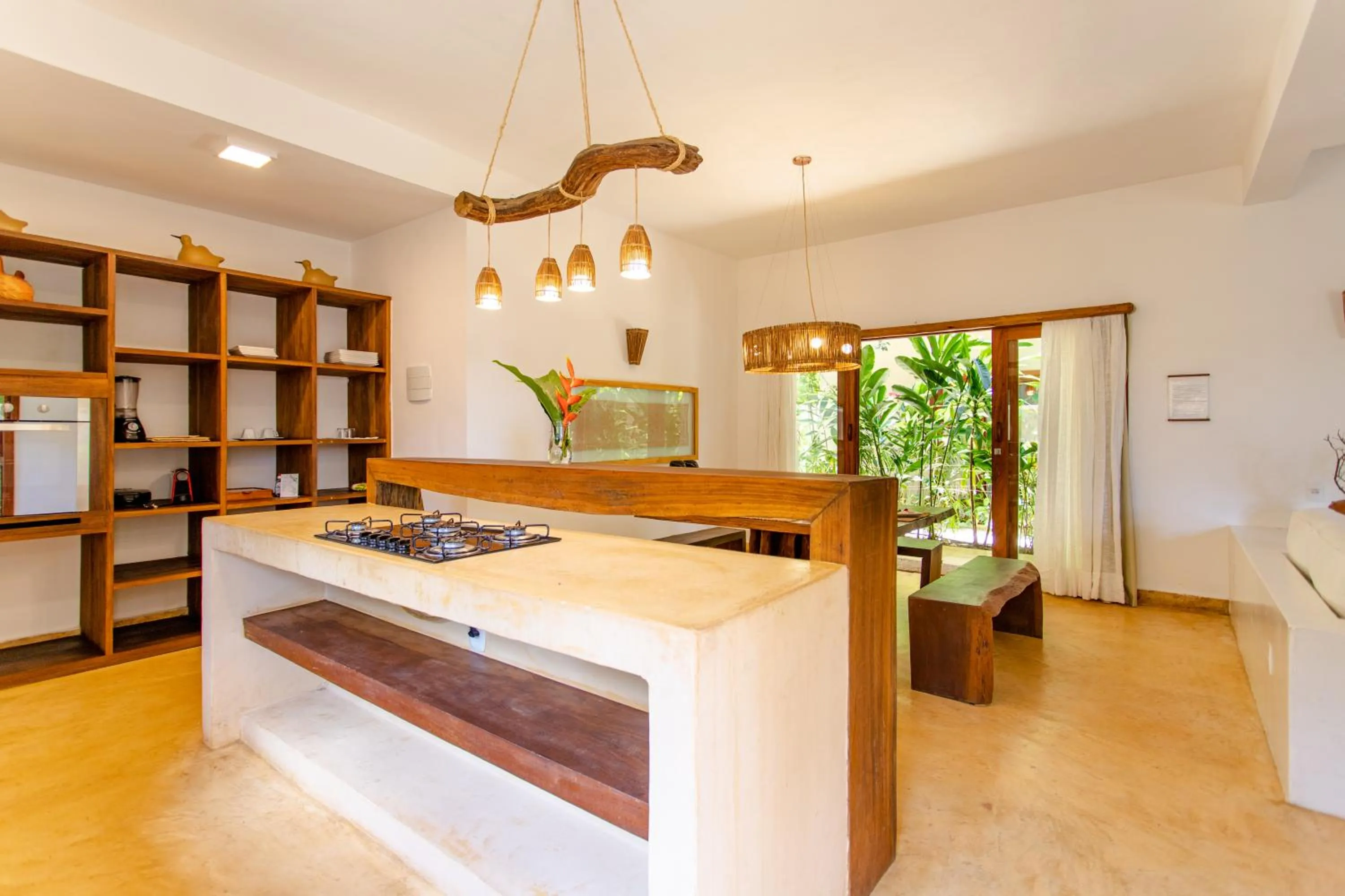 Kitchen or kitchenette in CasaLô Hotel