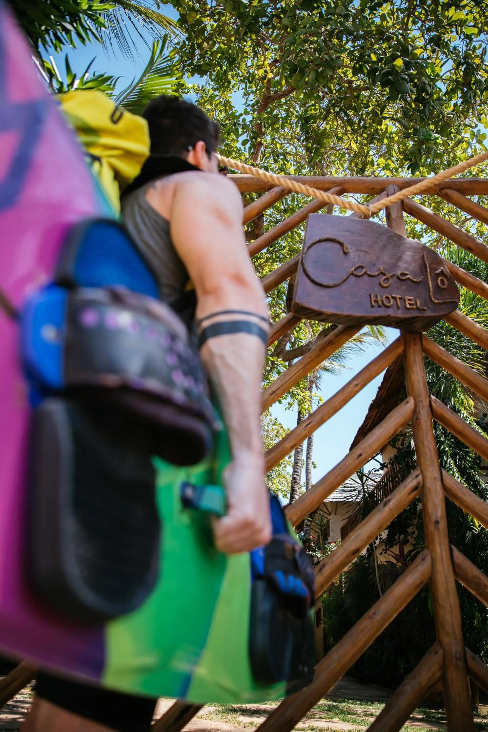 Facade/entrance in CasaLô Hotel