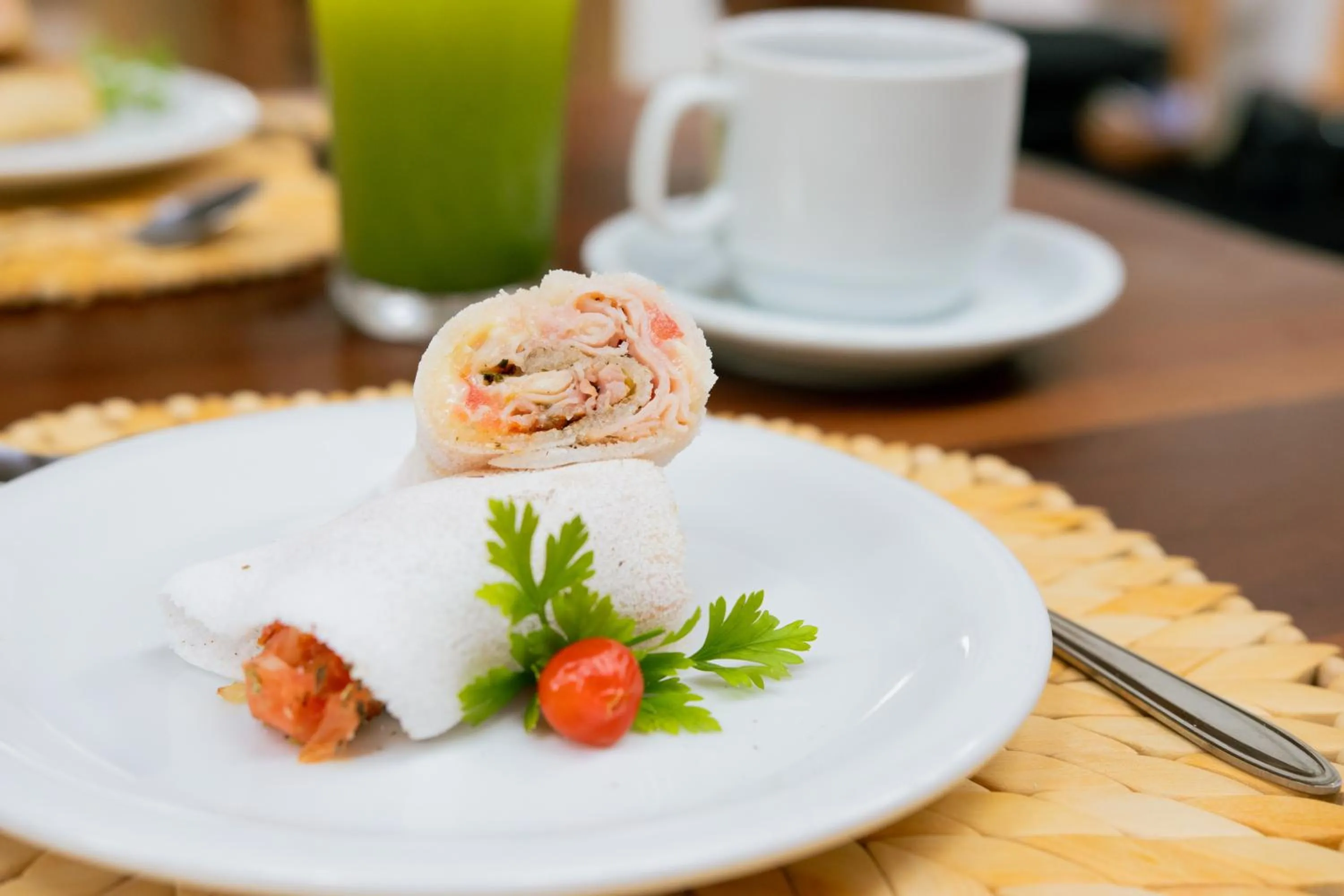 Food and drinks in CasaLô Hotel