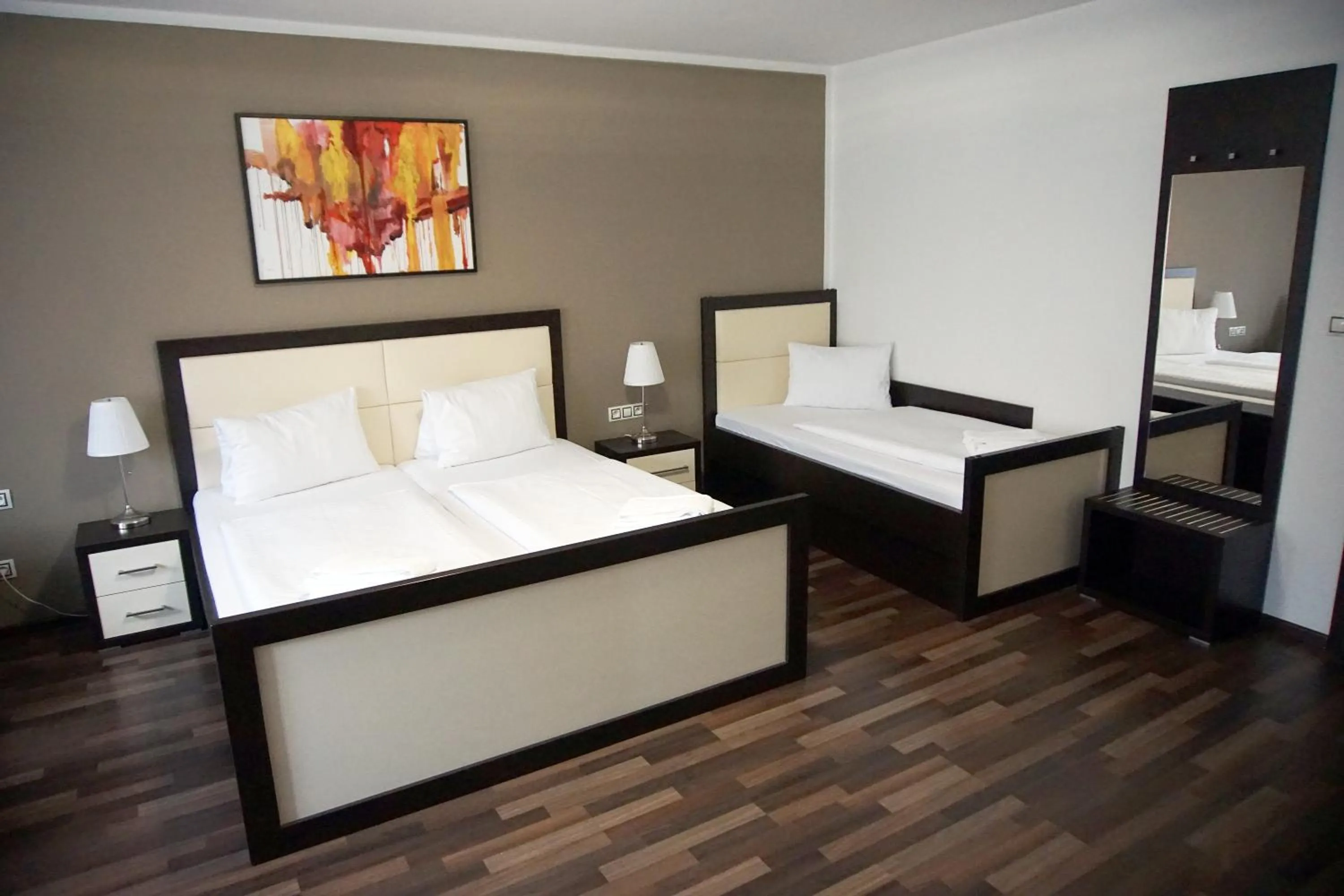 Photo of the whole room, Bed in Garní Hotel Corona