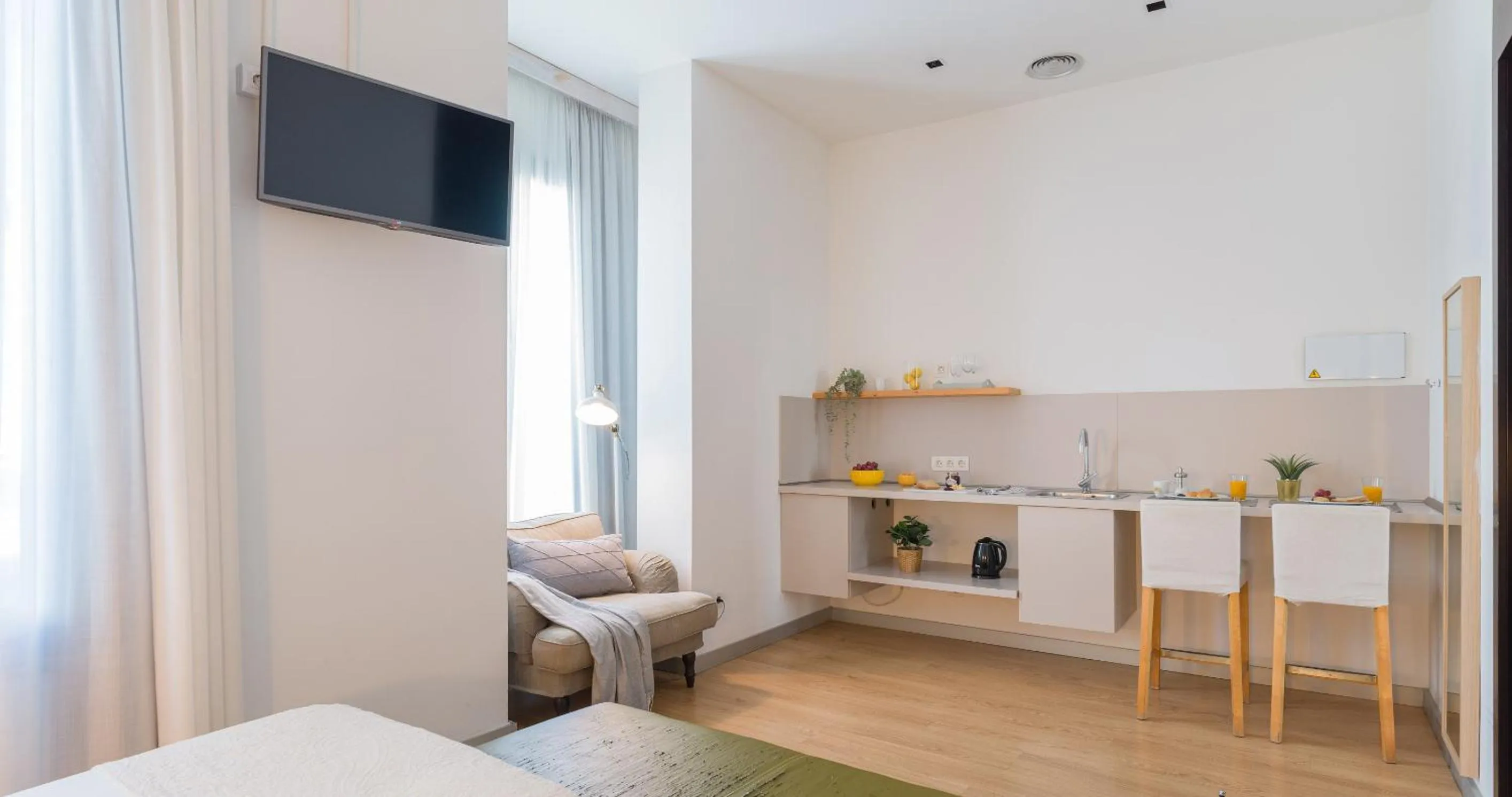 Kitchen or kitchenette in Hotel Catalina