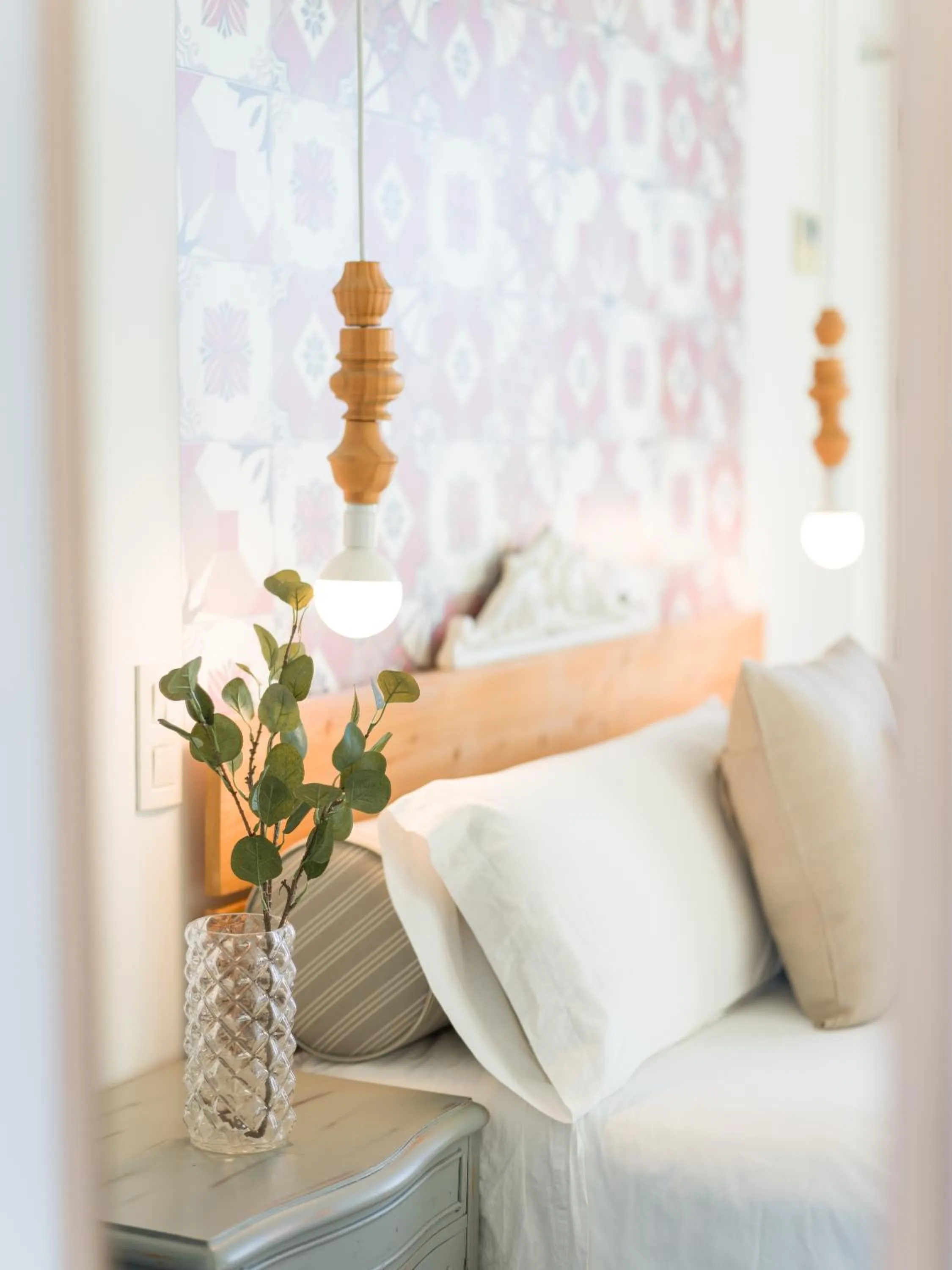 Bed in Hotel Catalina