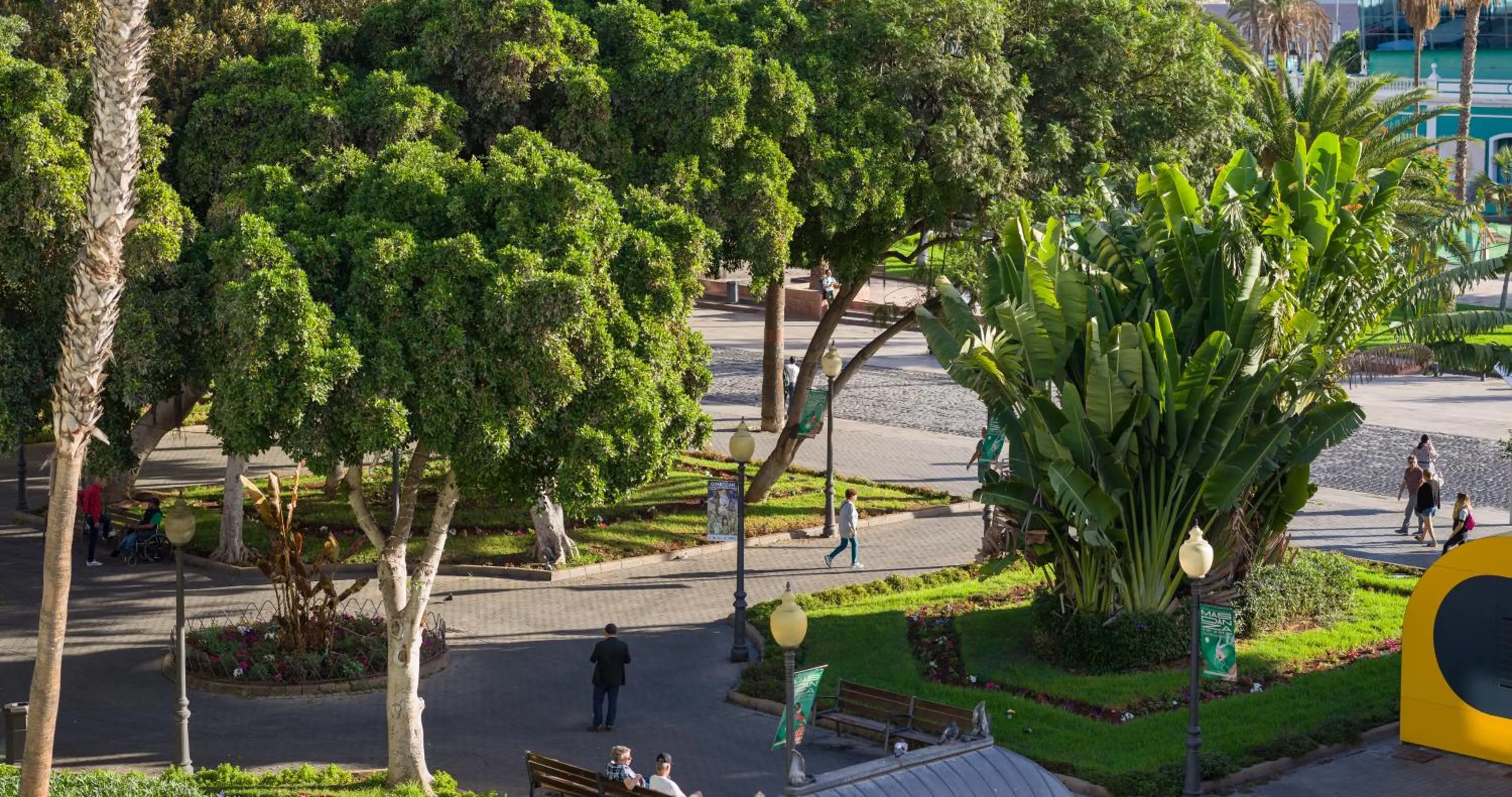 City view in Hotel Catalina