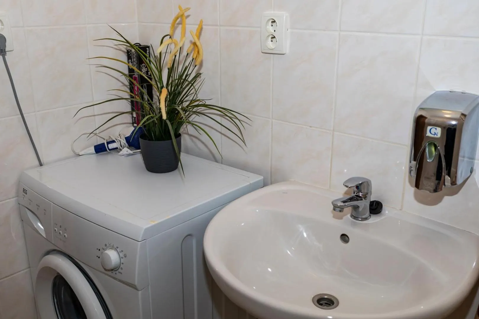Bathroom in Richie Apartment near Aquapark