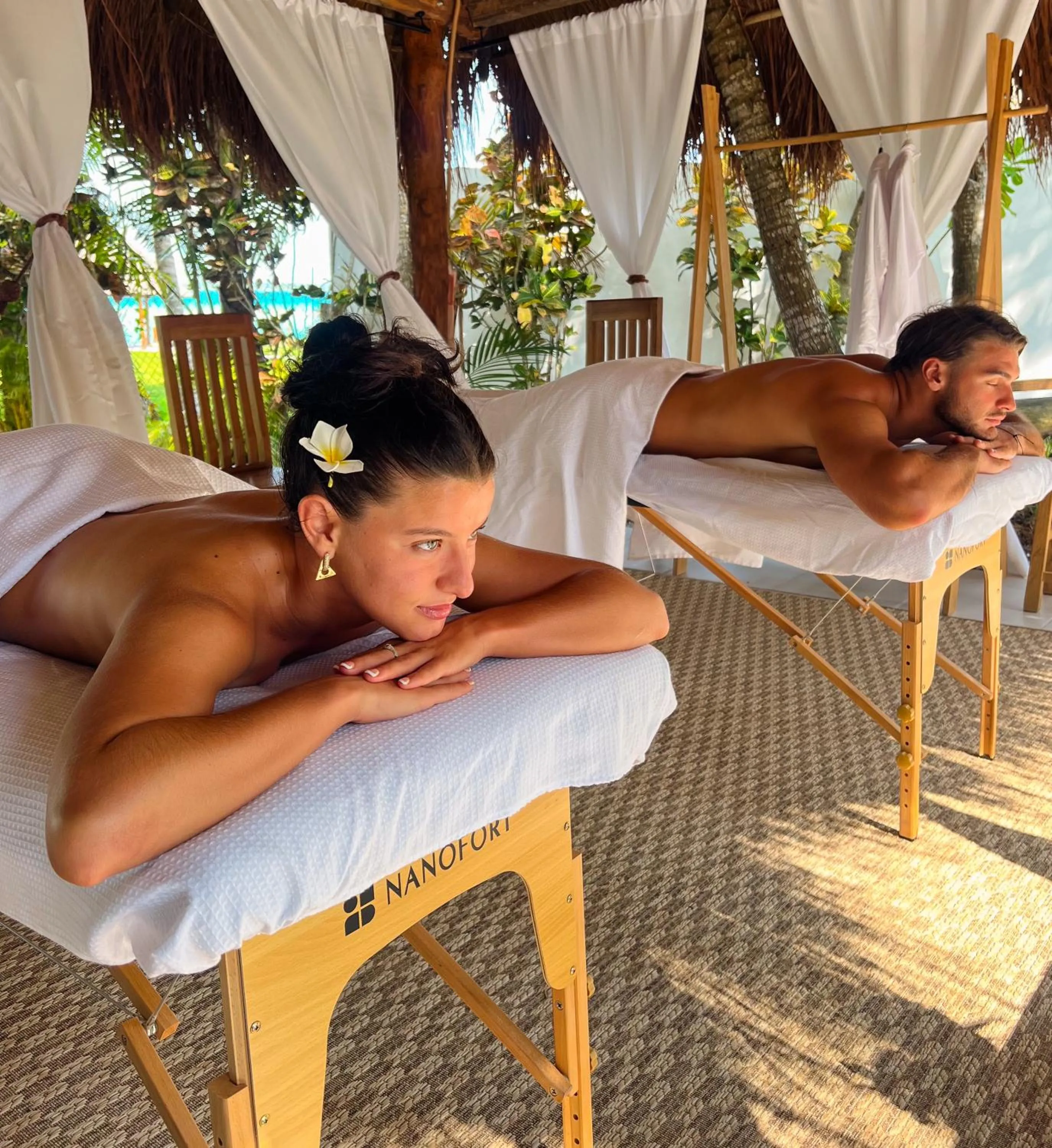 Massage in Azulea Bacalar Hotel & Spa - Lagoon Front