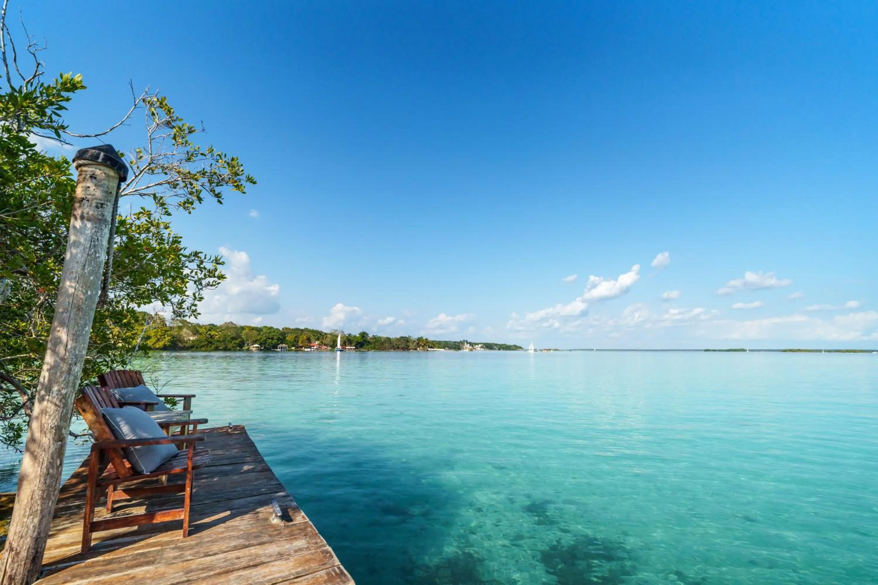 Lake view in Azulea Bacalar Hotel & Spa - Lagoon Front