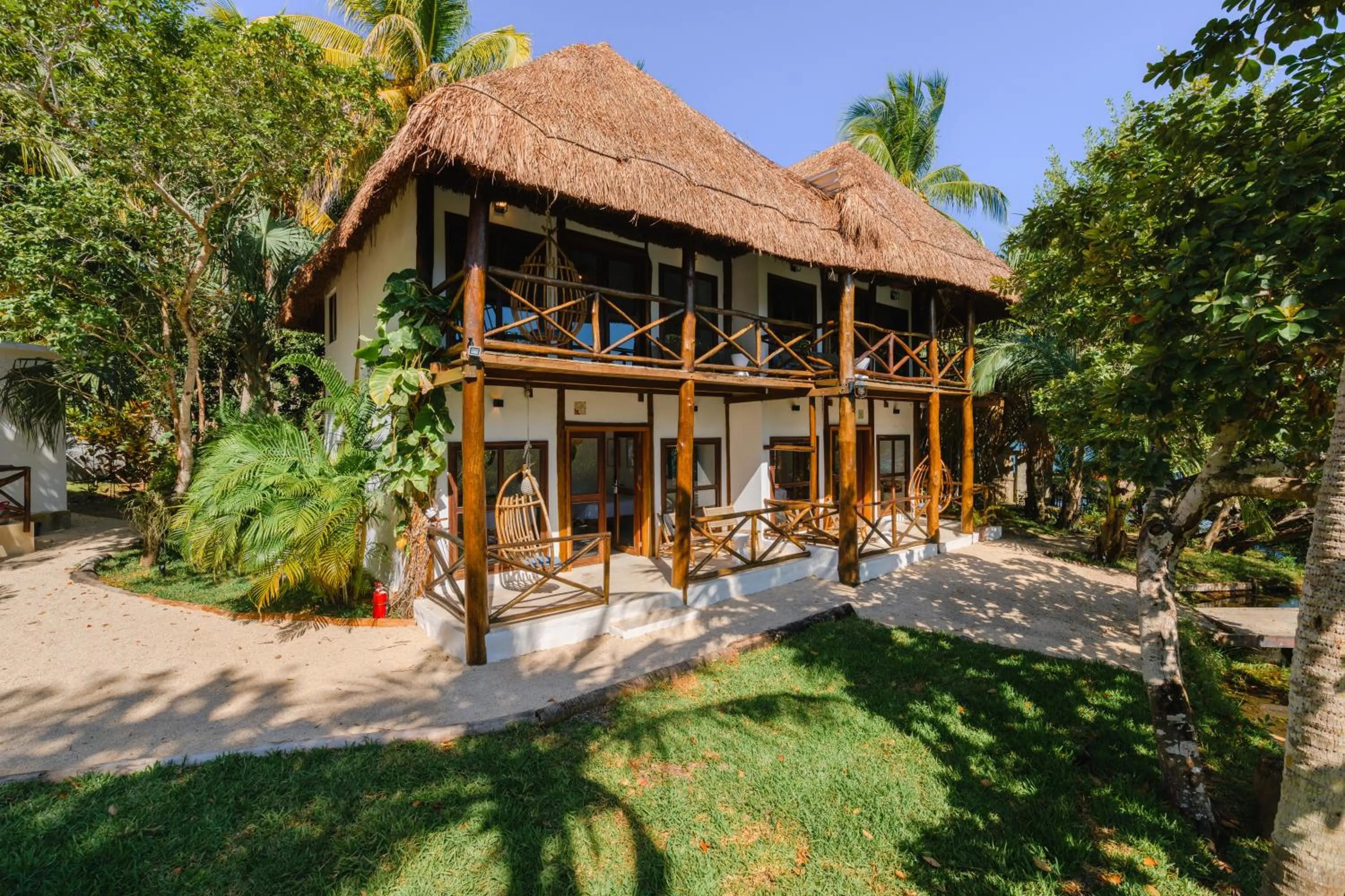 Property building in Azulea Bacalar Hotel & Spa - Lagoon Front