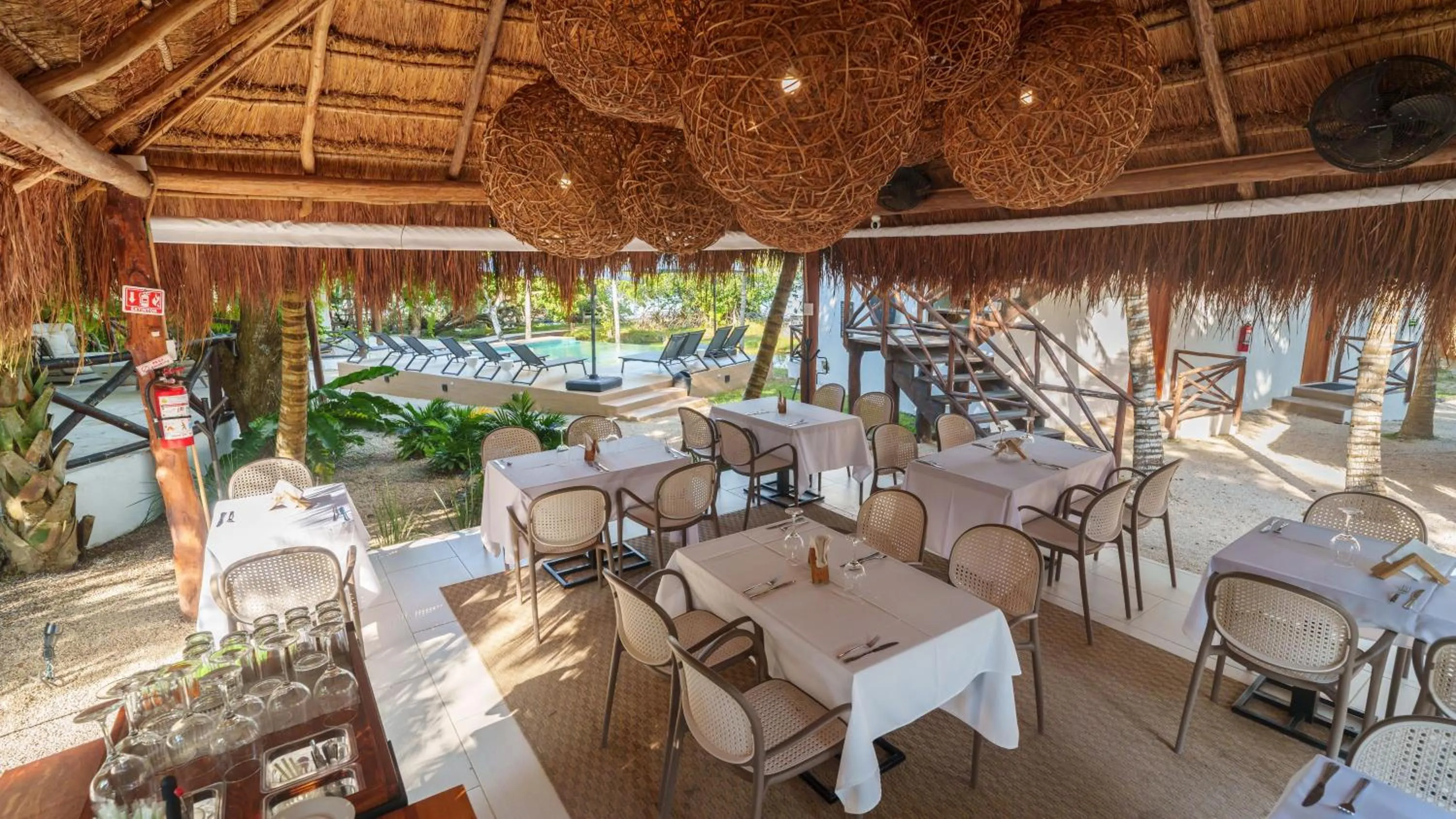 Restaurant/places to eat in Azulea Bacalar Hotel & Spa - Lagoon Front