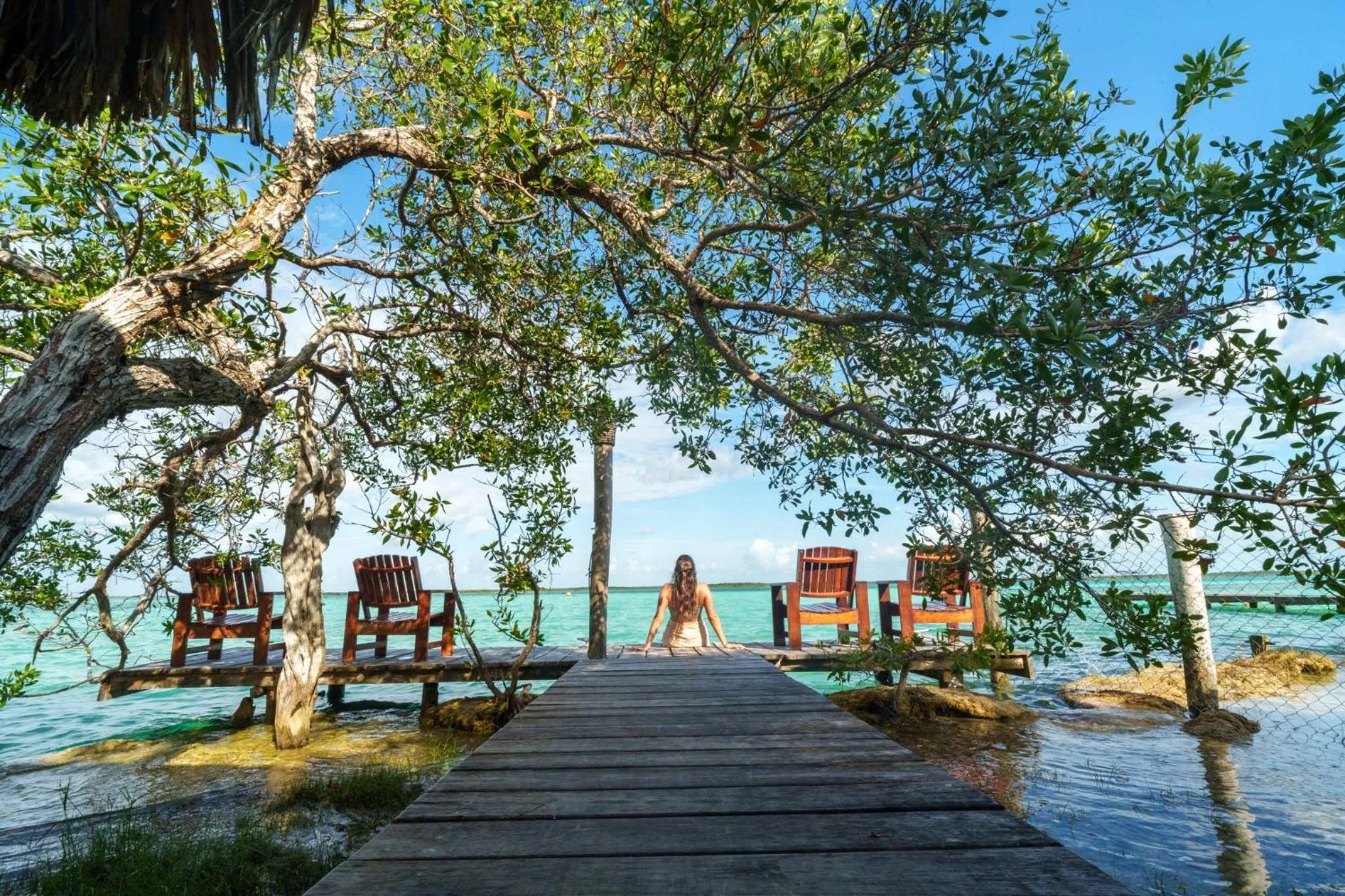 Lake view in Azulea Bacalar Hotel & Spa - Lagoon Front