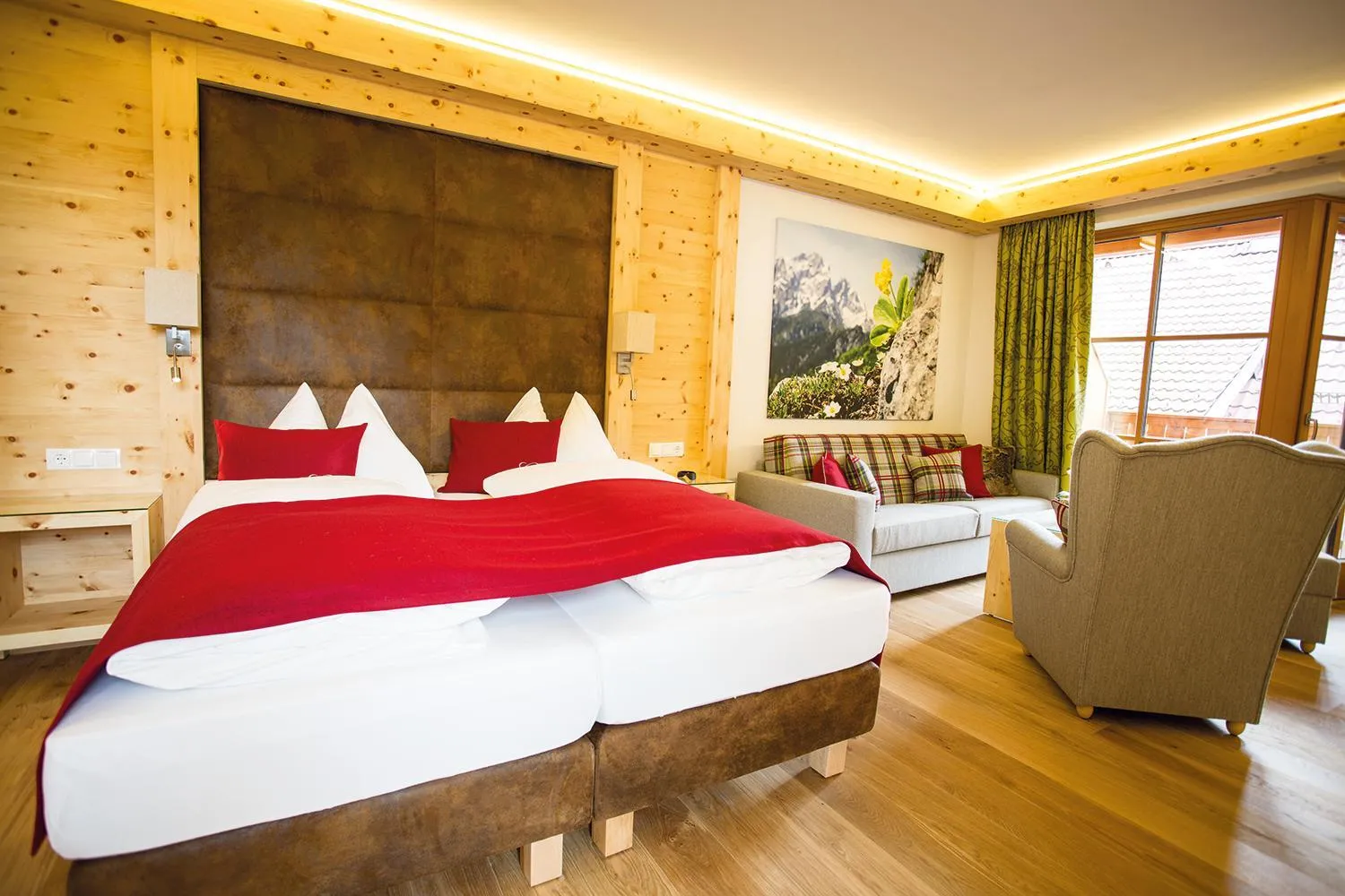 Bed in Hotel Gambswirt