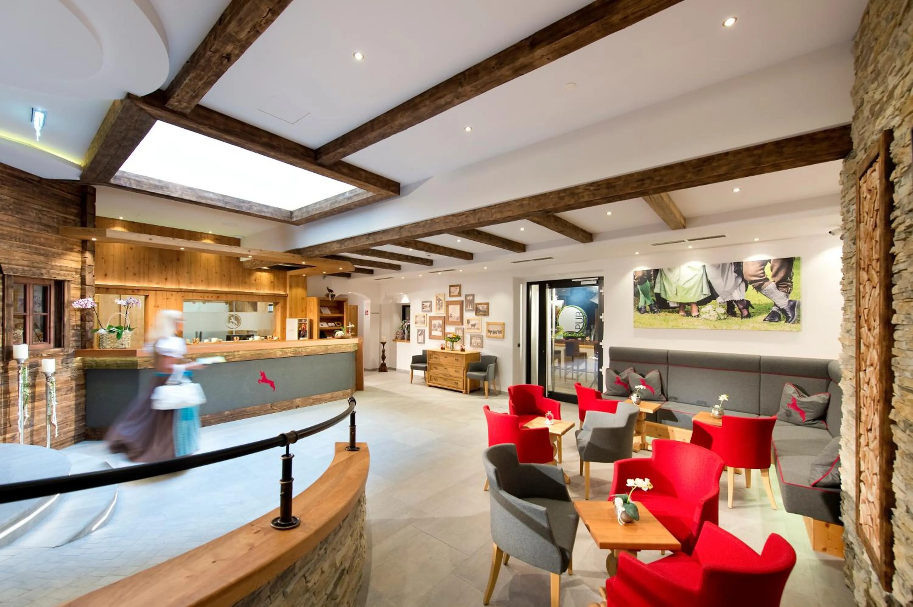 Lobby or reception in Hotel Gambswirt